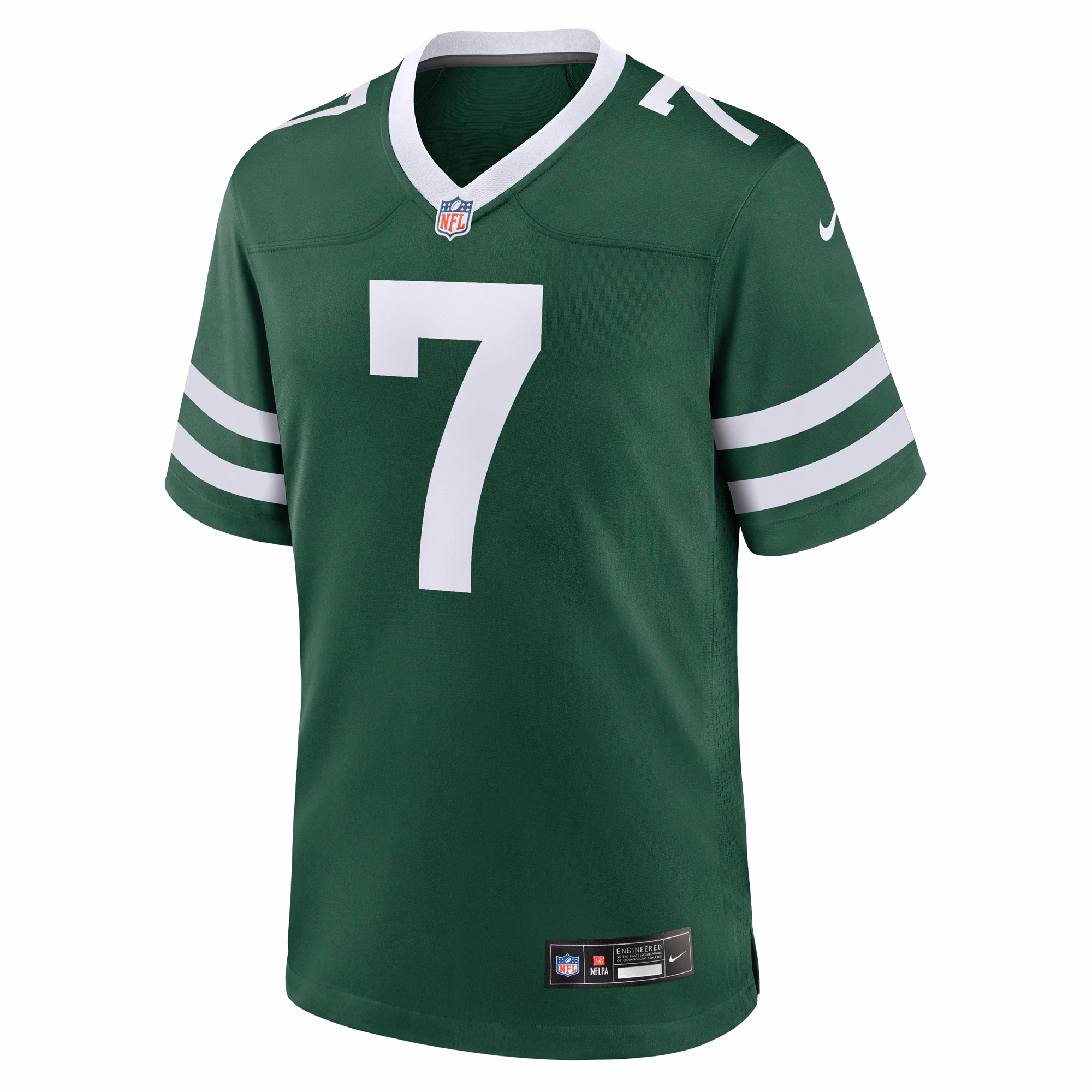 Men's New York Jets Justin Fields  Legacy Green Game Player Jersey