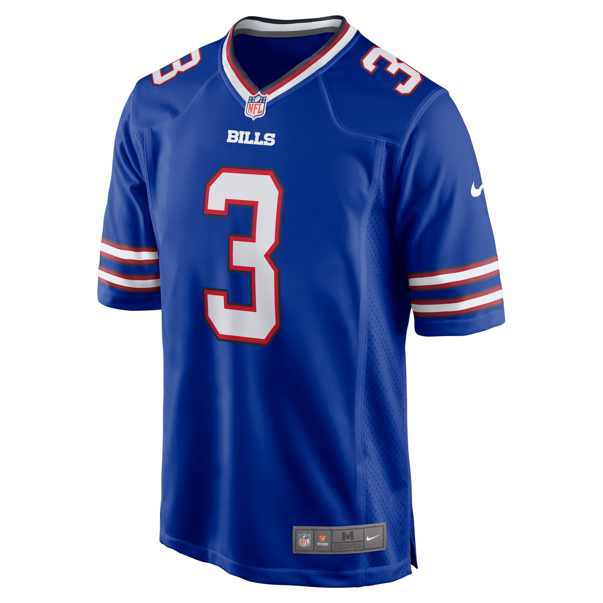 Men's Buffalo Bills Damar Hamlin  Royal Game Jersey