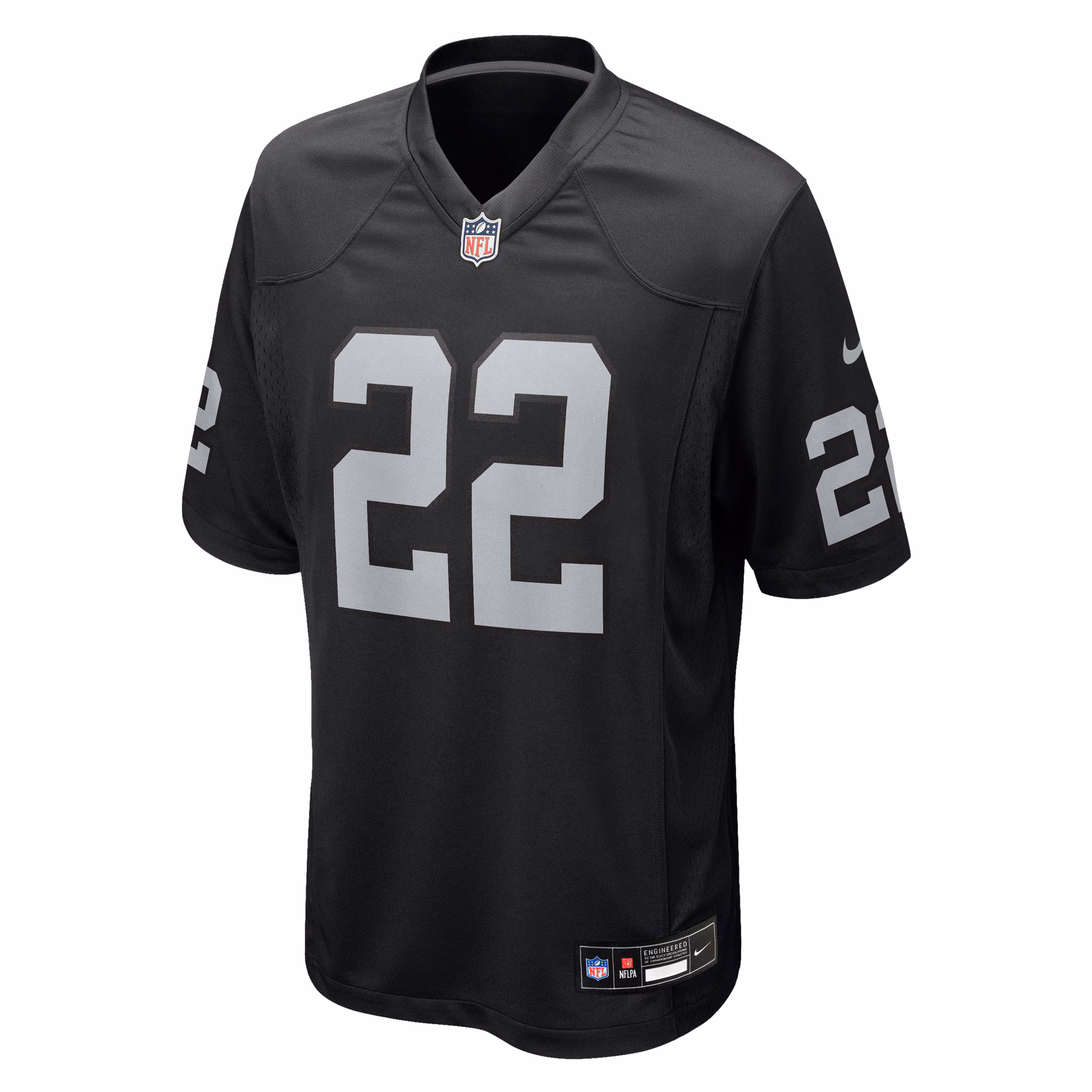Men's Las Vegas Raiders Eric Stokes  Black Team Game Jersey