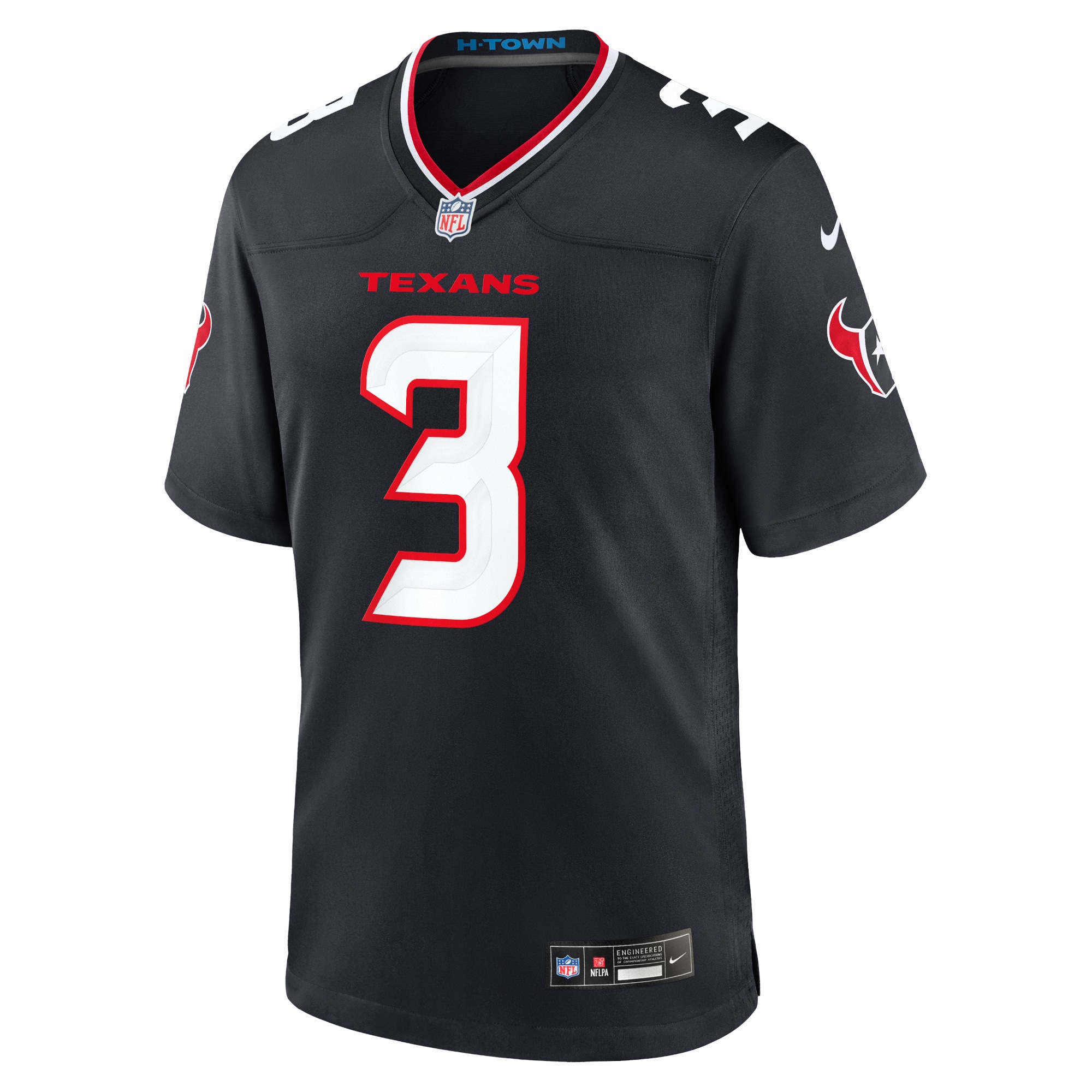 Men's Houston Texans Tank Dell  Navy Game Jersey