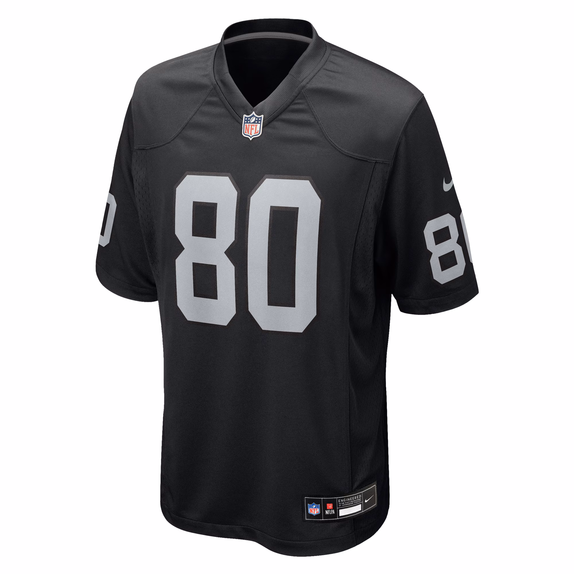 Men's Las Vegas Raiders Ian Thomas  Black Team Game Jersey