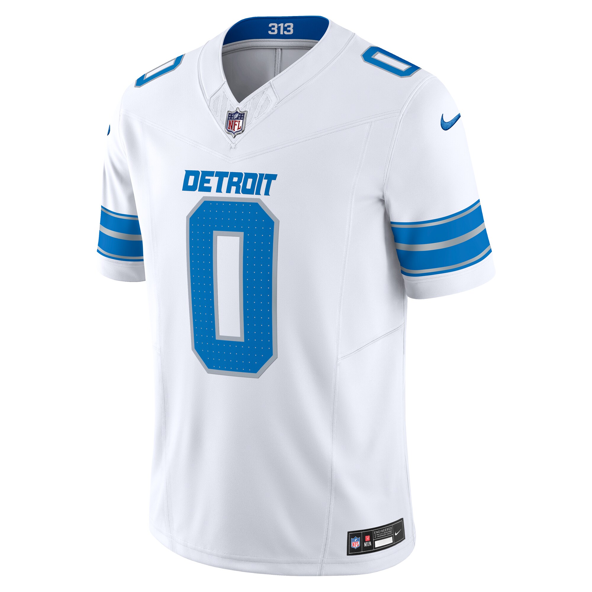 Men's Detroit Lions Jahmyr Gibbs  White Vapor F.U.S.E. Limited Jersey