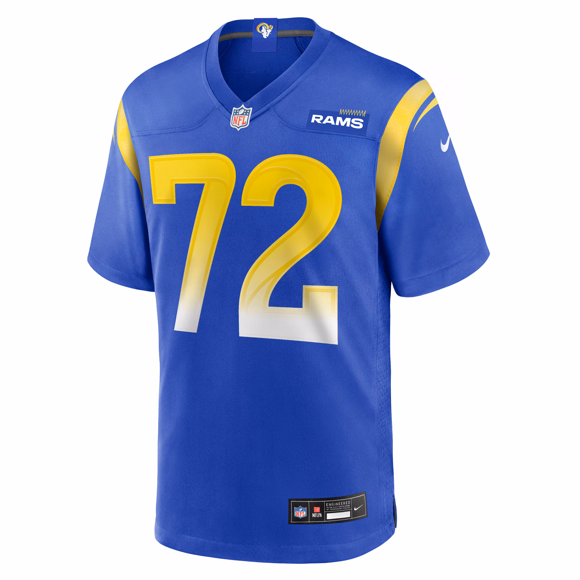 Men's Los Angeles Rams D.J. Humphries  Royal Team Game Jersey