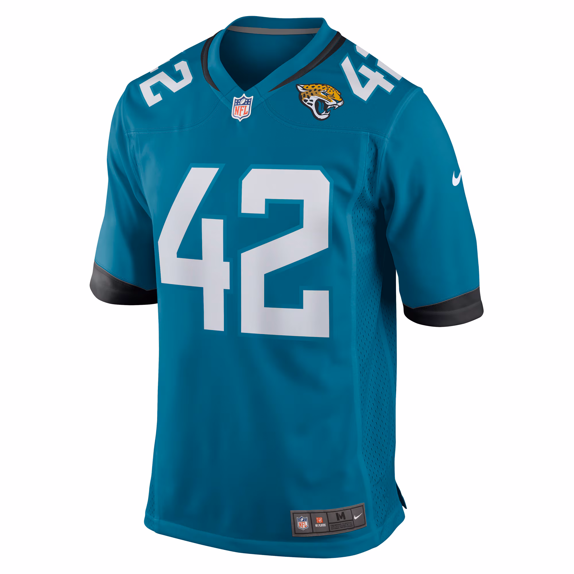 Men's Jacksonville Jaguars Andrew Wingard  Teal Game Jersey