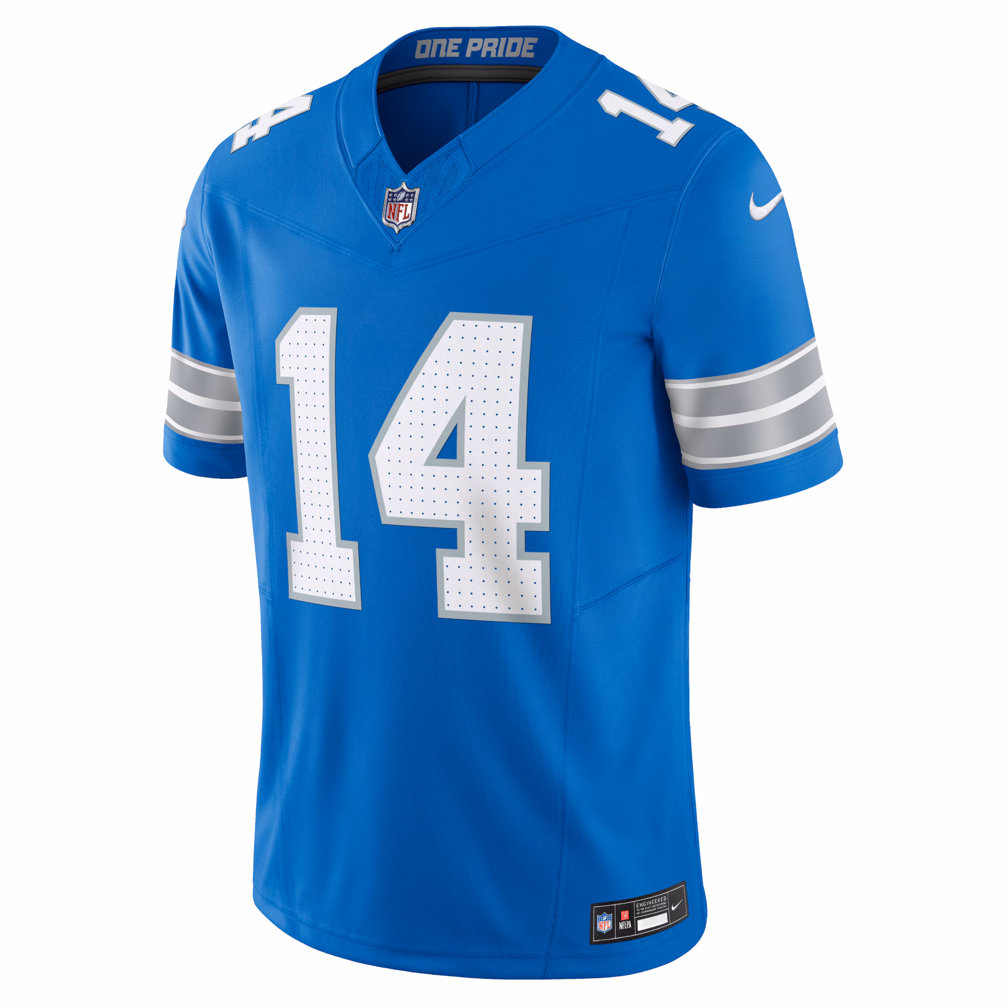 Men's Detroit Lions Amon-Ra St. Brown  Blue Vapor F.U.S.E. Limited Jersey