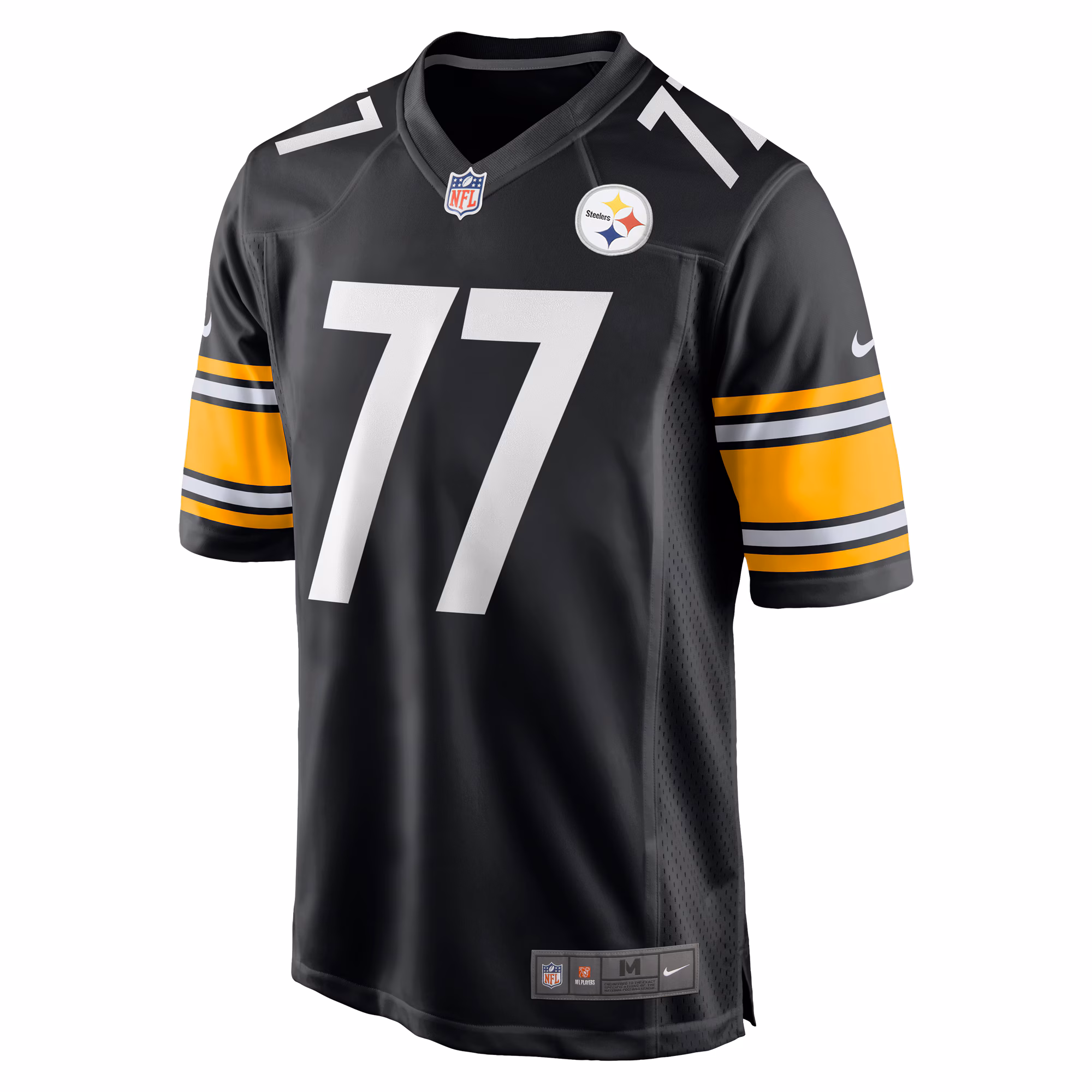 Men's Pittsburgh Steelers Broderick Jones  Black Game Jersey