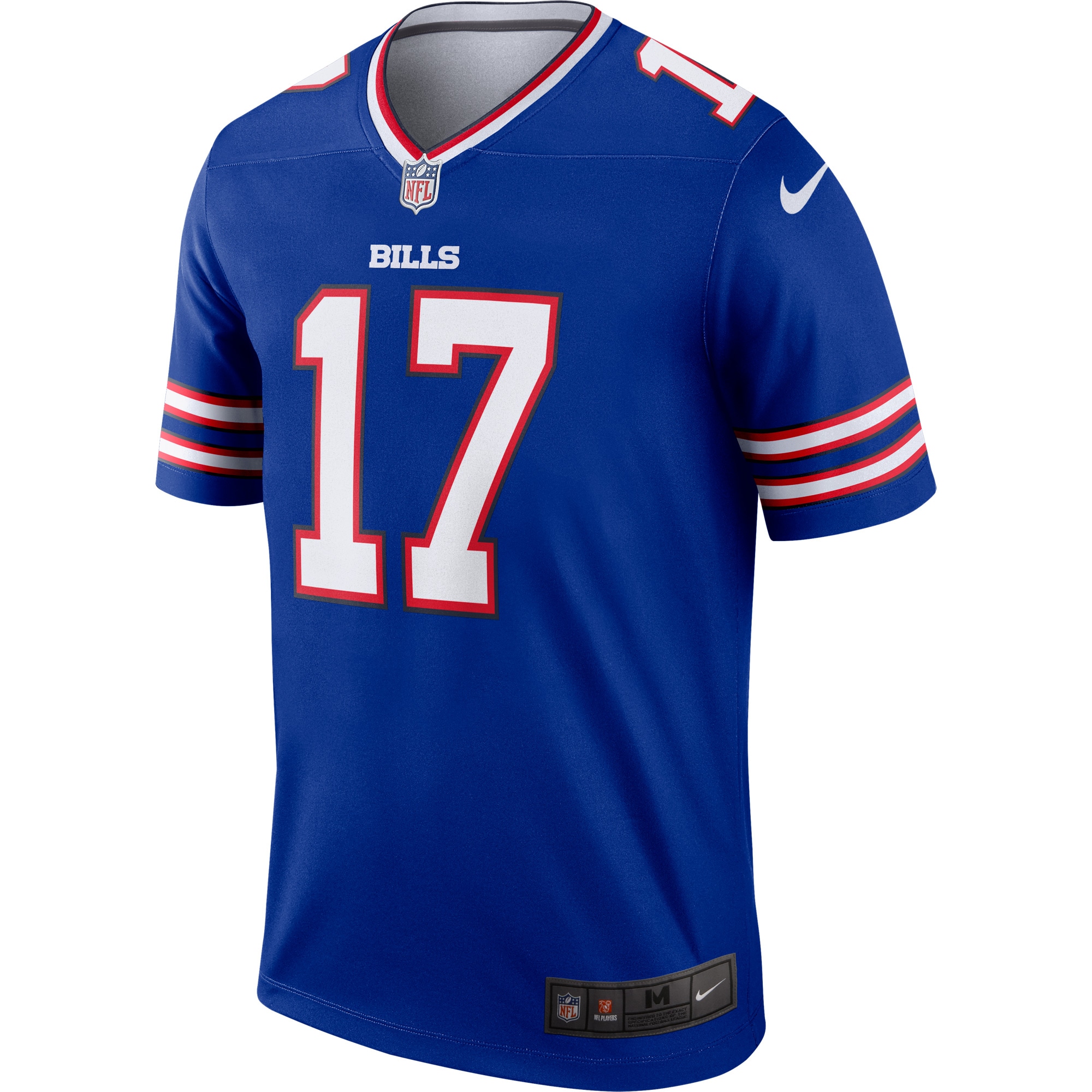 Men's Buffalo Bills Josh Allen  Royal Legend Player Performance Top