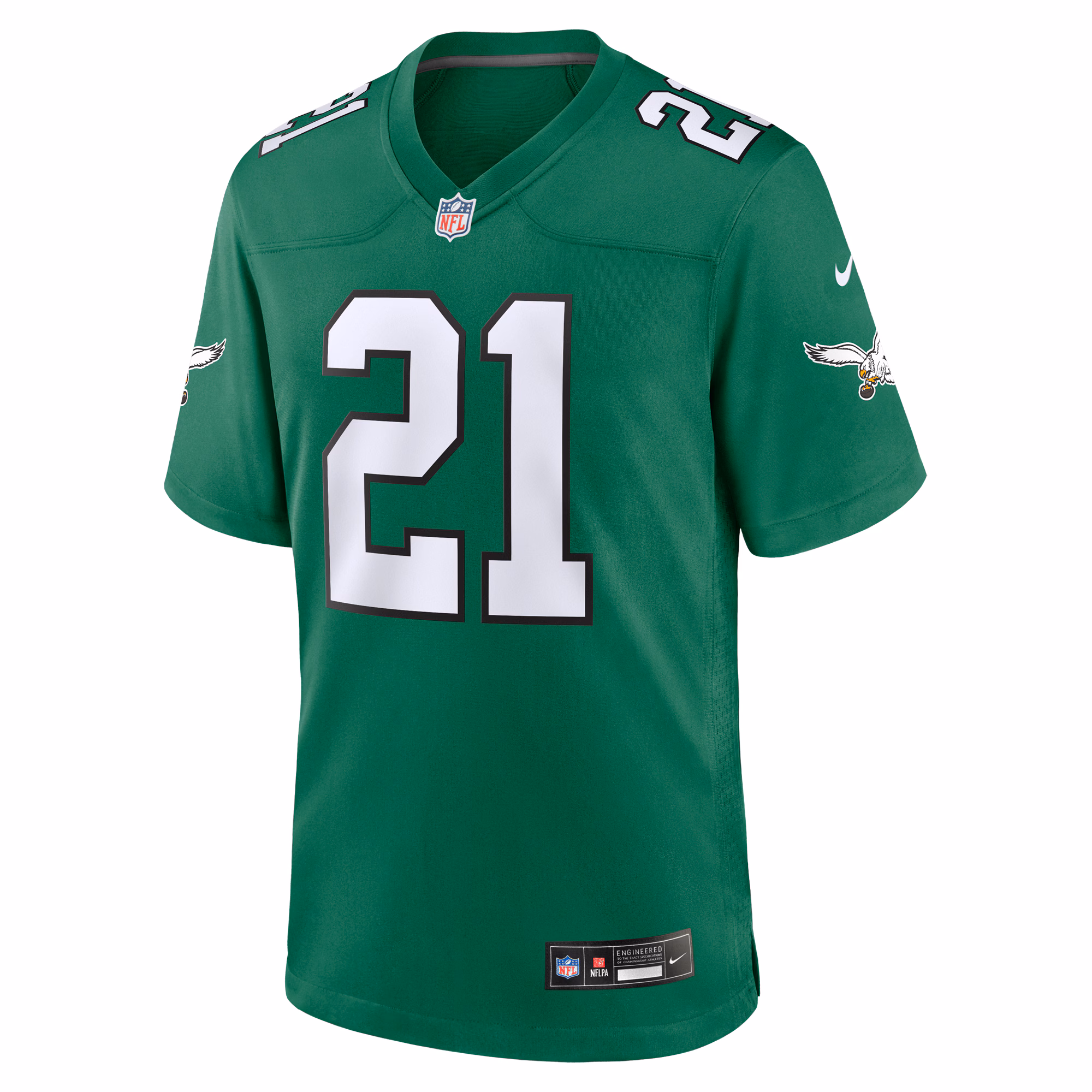 Men's Philadelphia Eagles Eric Allen  Kelly Green Retired Player Alternate Game Jersey