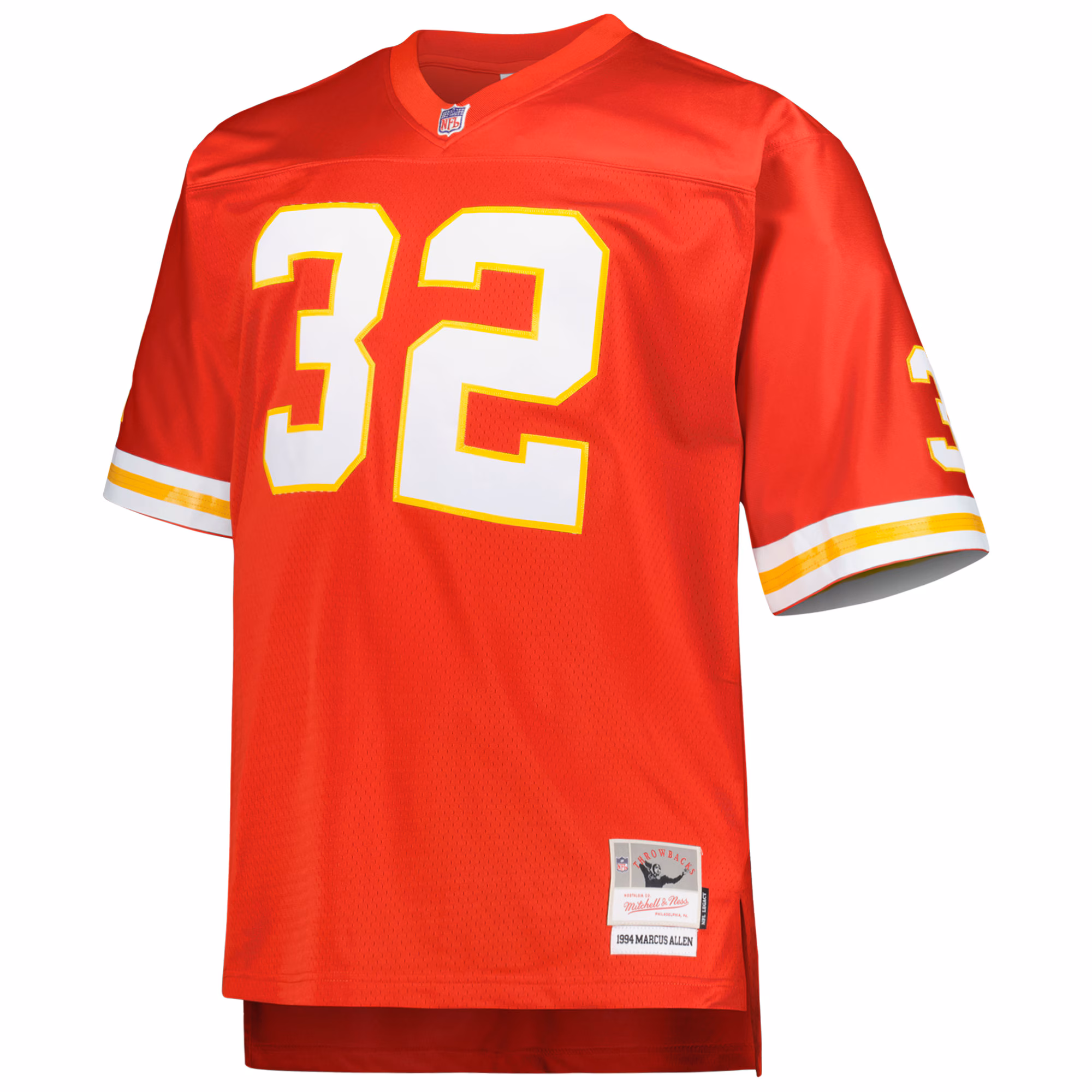 Men's Kansas City Chiefs Marcus Allen Mitchell & Ness Red Big & Tall 1994 Retired Player Replica Jersey