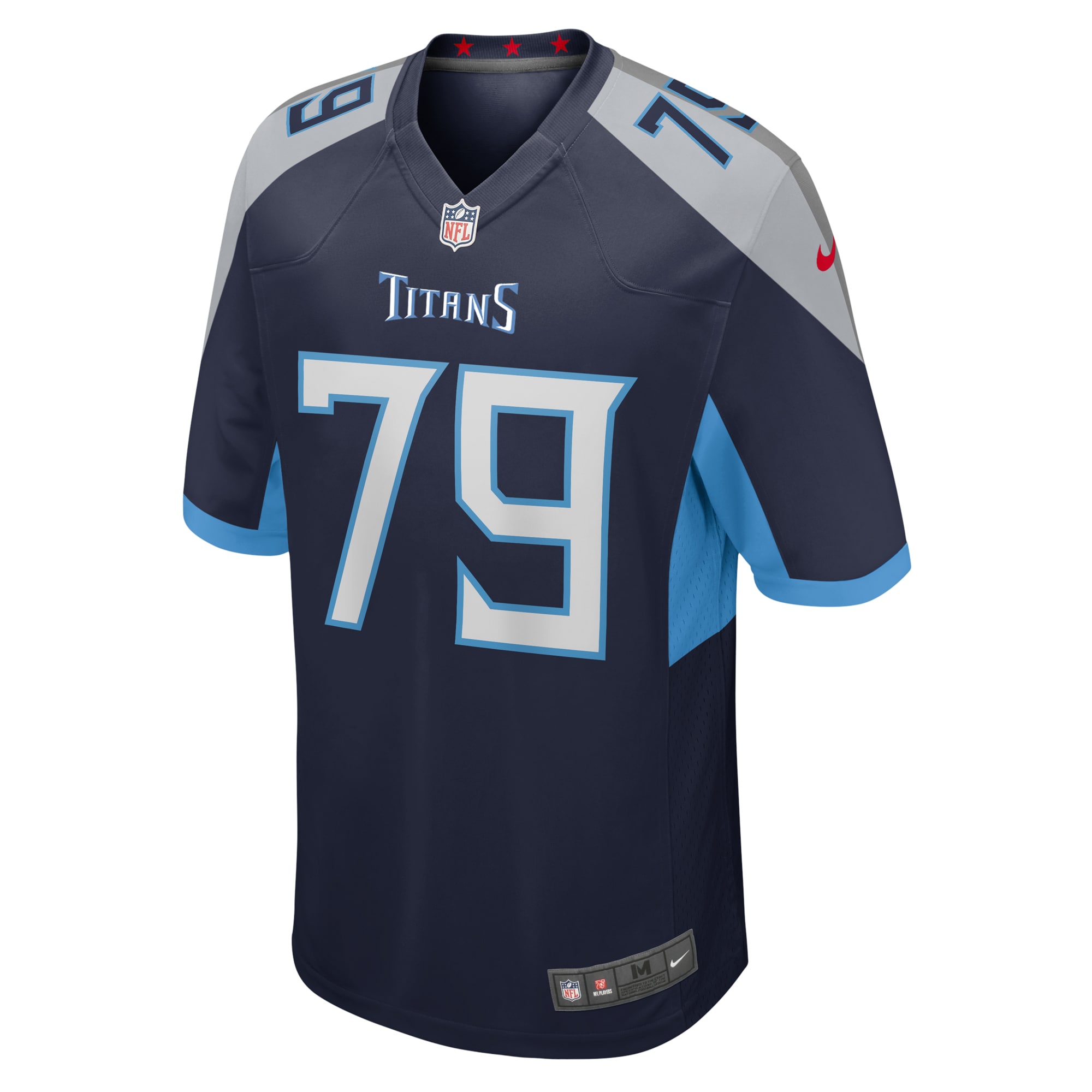 Men's Tennessee Titans Lloyd Cushenberry III  Navy Game Jersey
