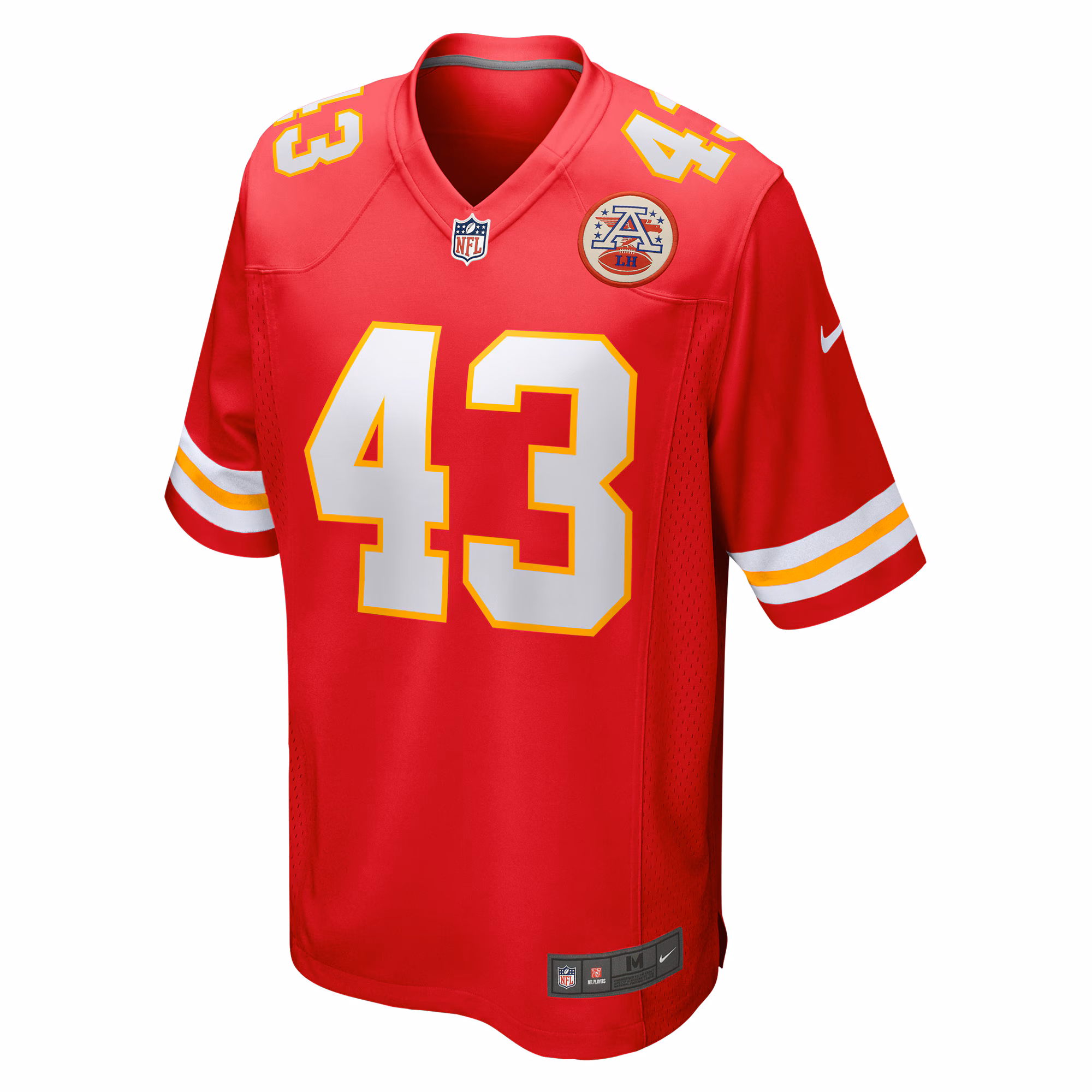 Men's Kansas City Chiefs Jack Cochrane  Red Game Player Jersey