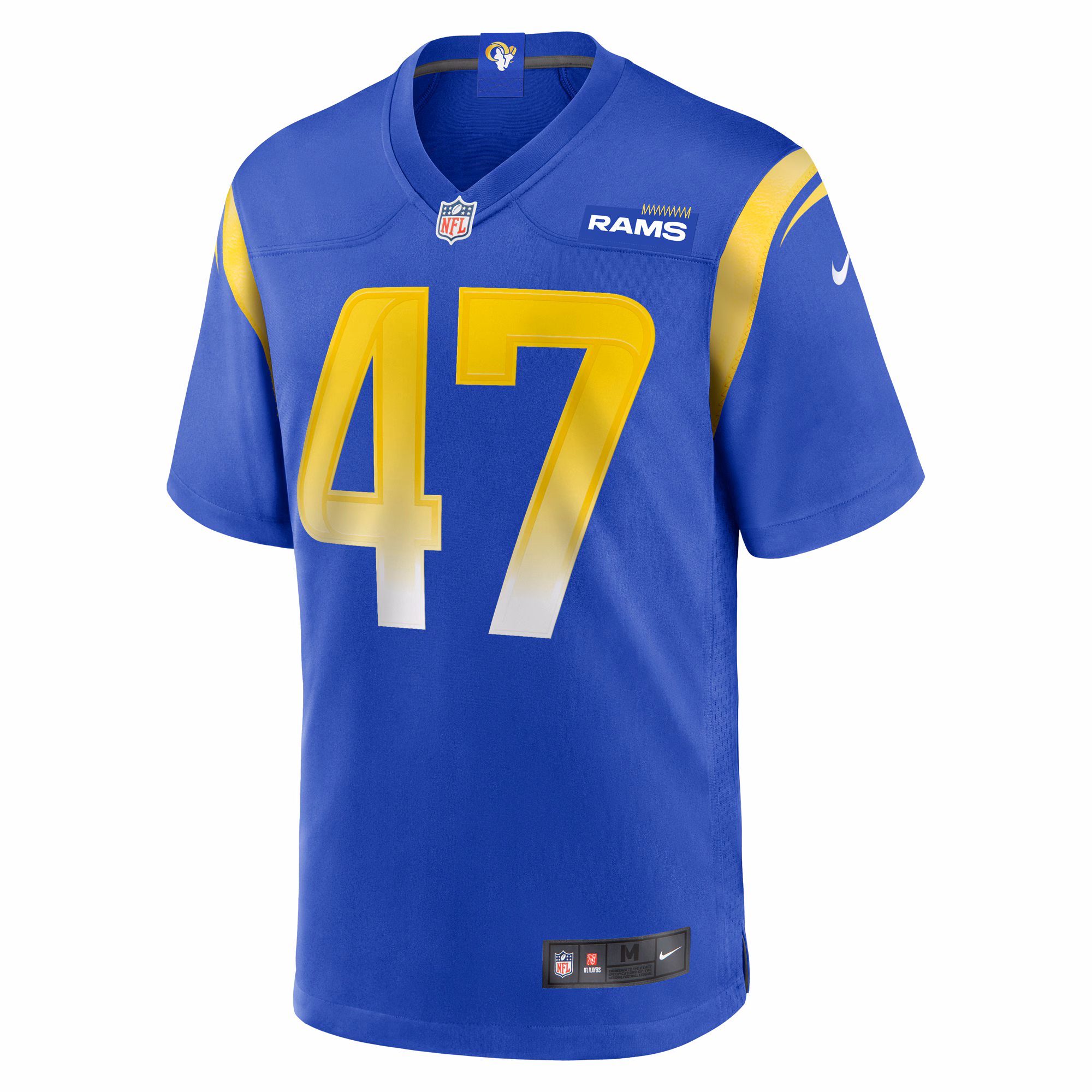 Men's Los Angeles Rams Alex Ward  Royal Home Game Jersey