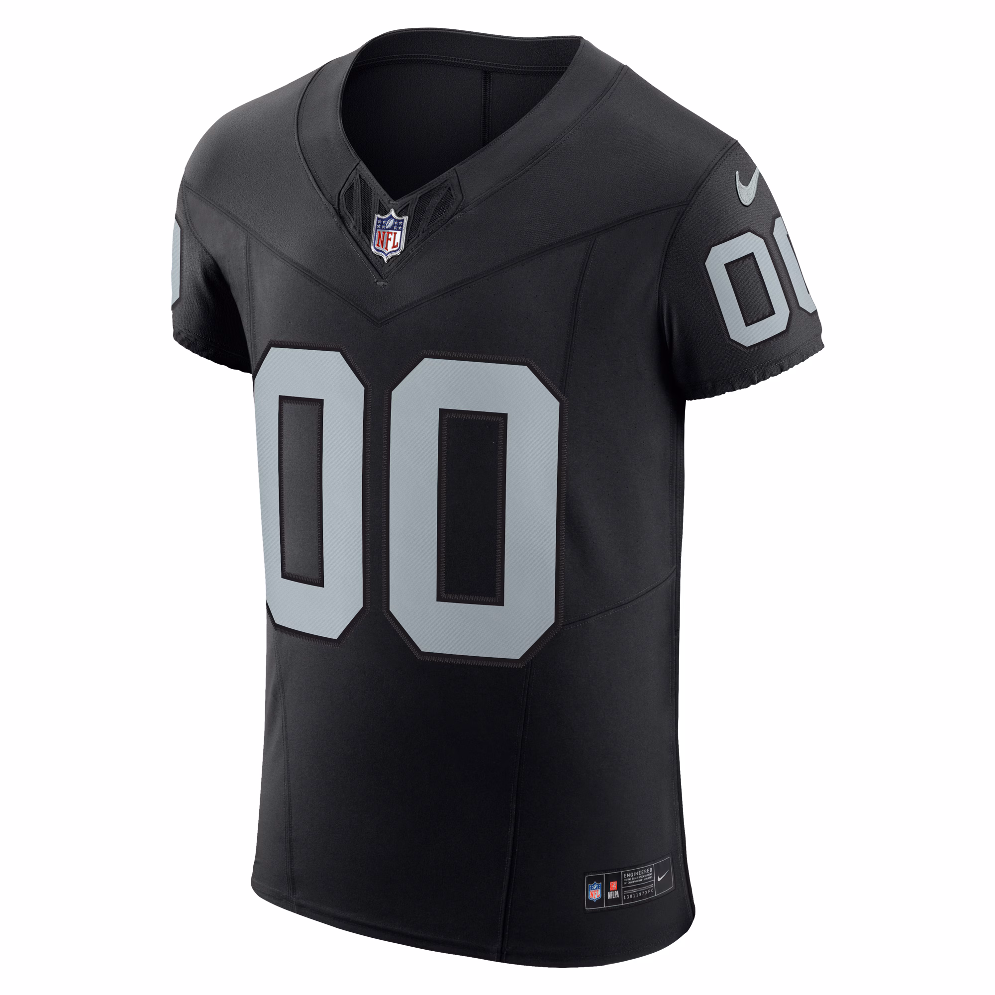 Men's Las Vegas Raiders  Black Vapor F.U.S.E. Elite Custom Jersey