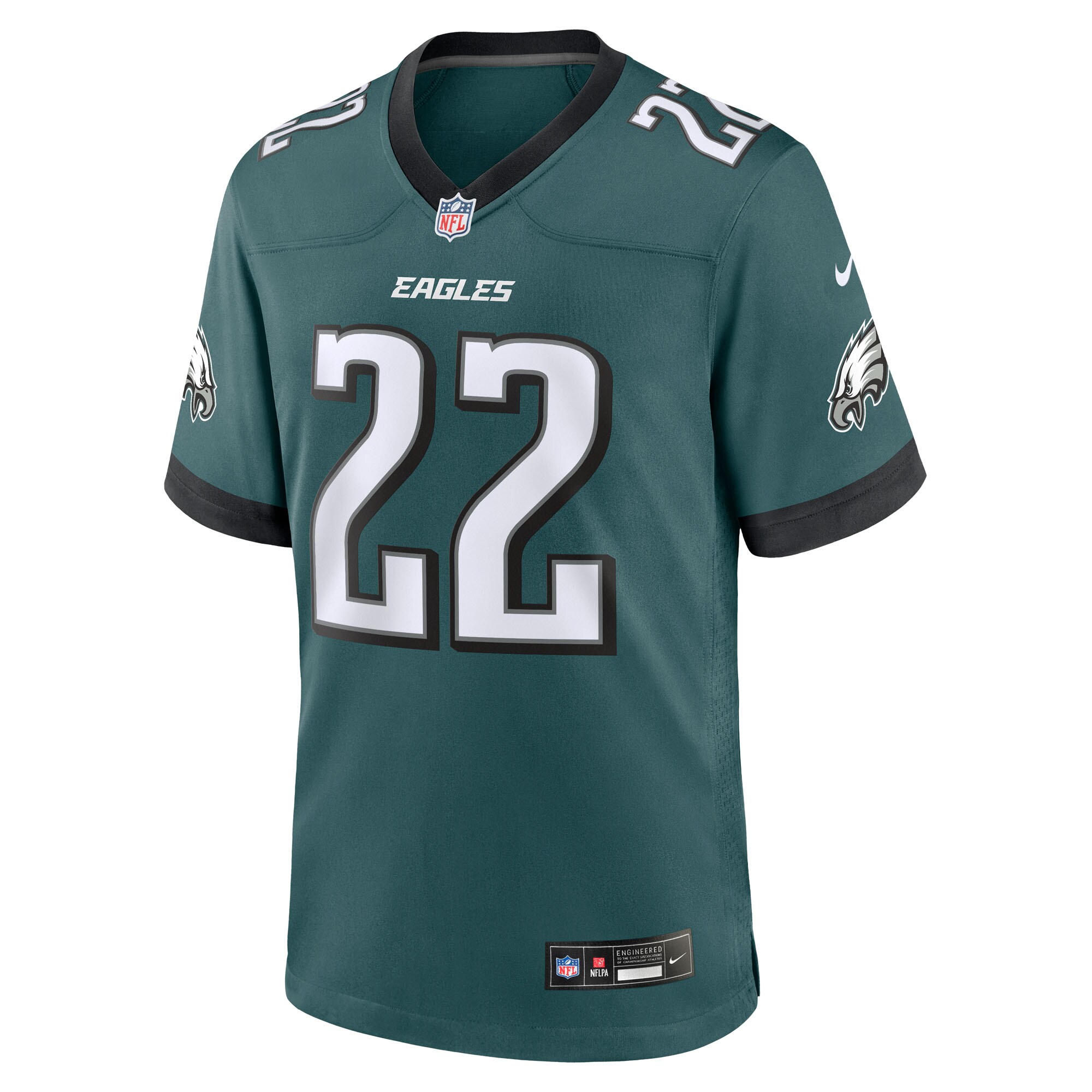 Men's Philadelphia Eagles Mac McWilliams  Midnight Green Team Game Jersey