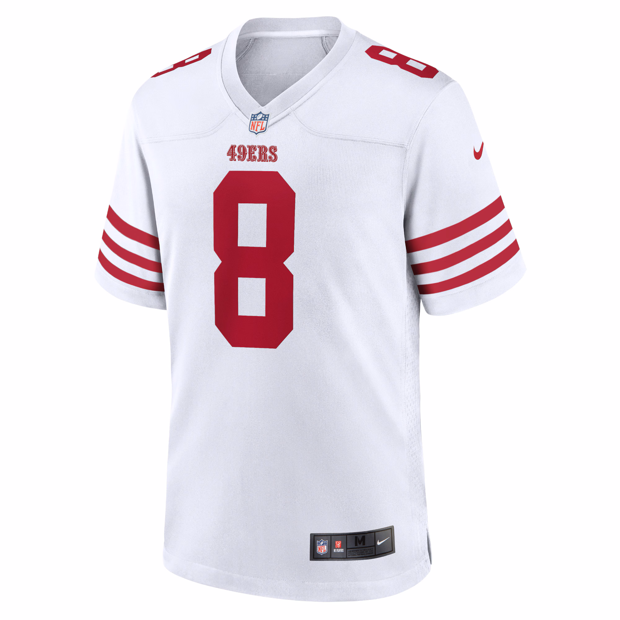 Men's San Francisco 49ers Steve Young  White Retired Player Game Jersey