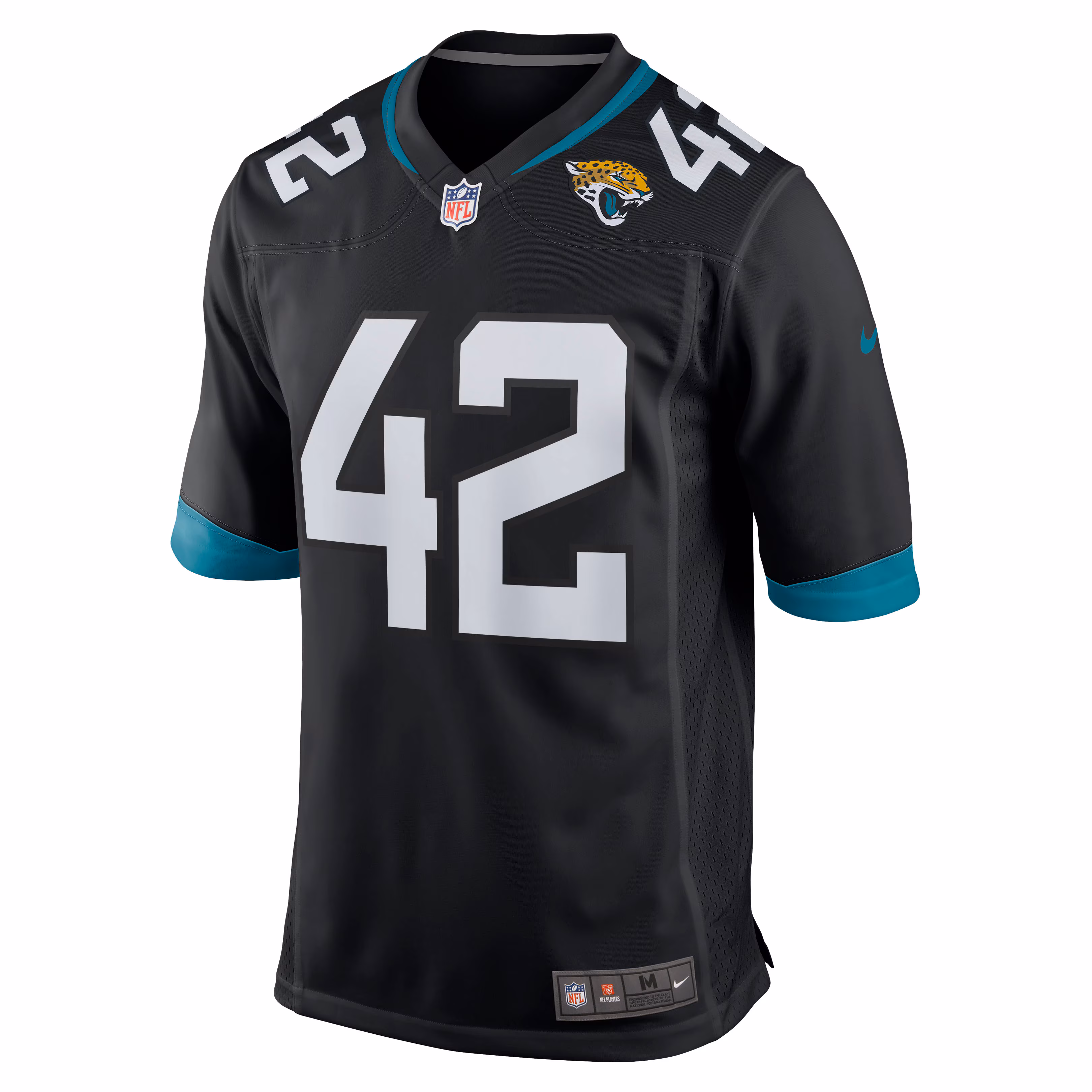 Men's Jacksonville Jaguars Andrew Wingard  Black Alternate Game Jersey