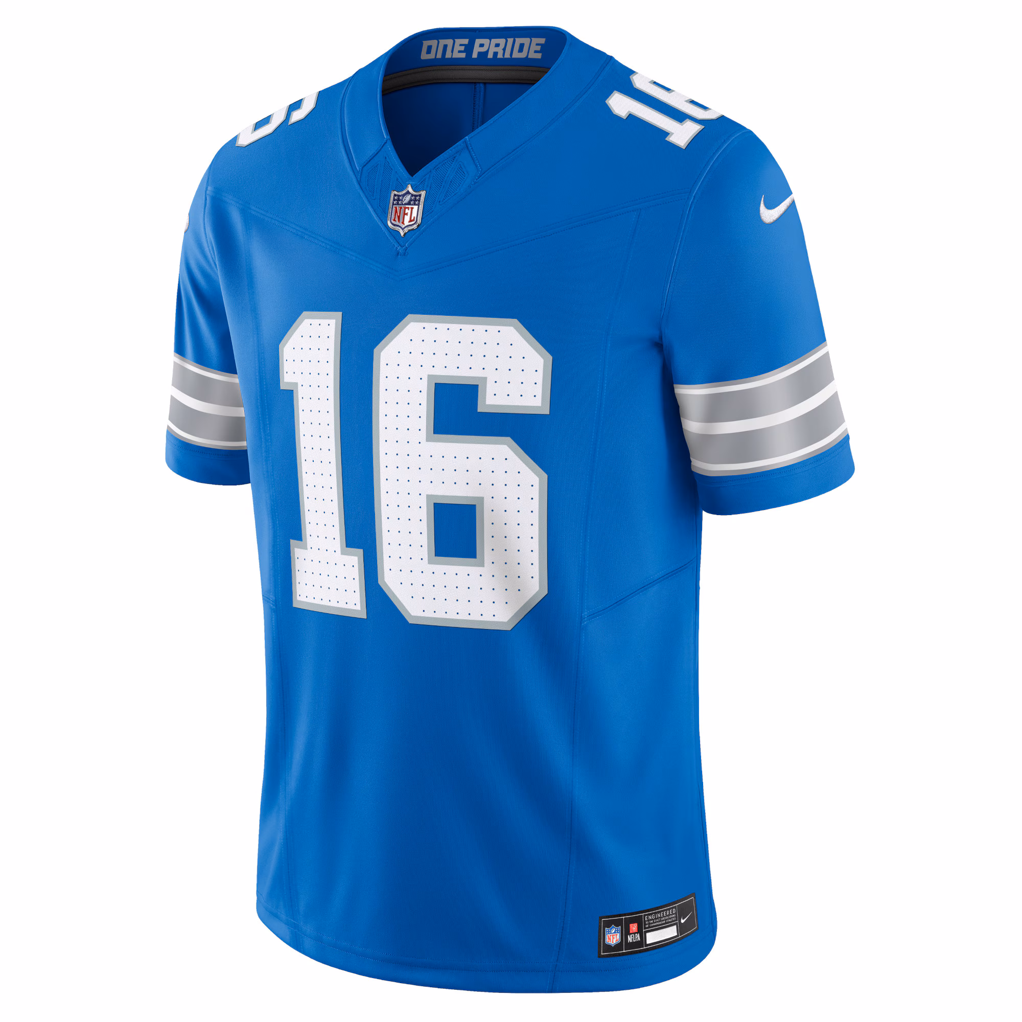 Men's Detroit Lions Jared Goff  Blue Vapor F.U.S.E. Limited Jersey