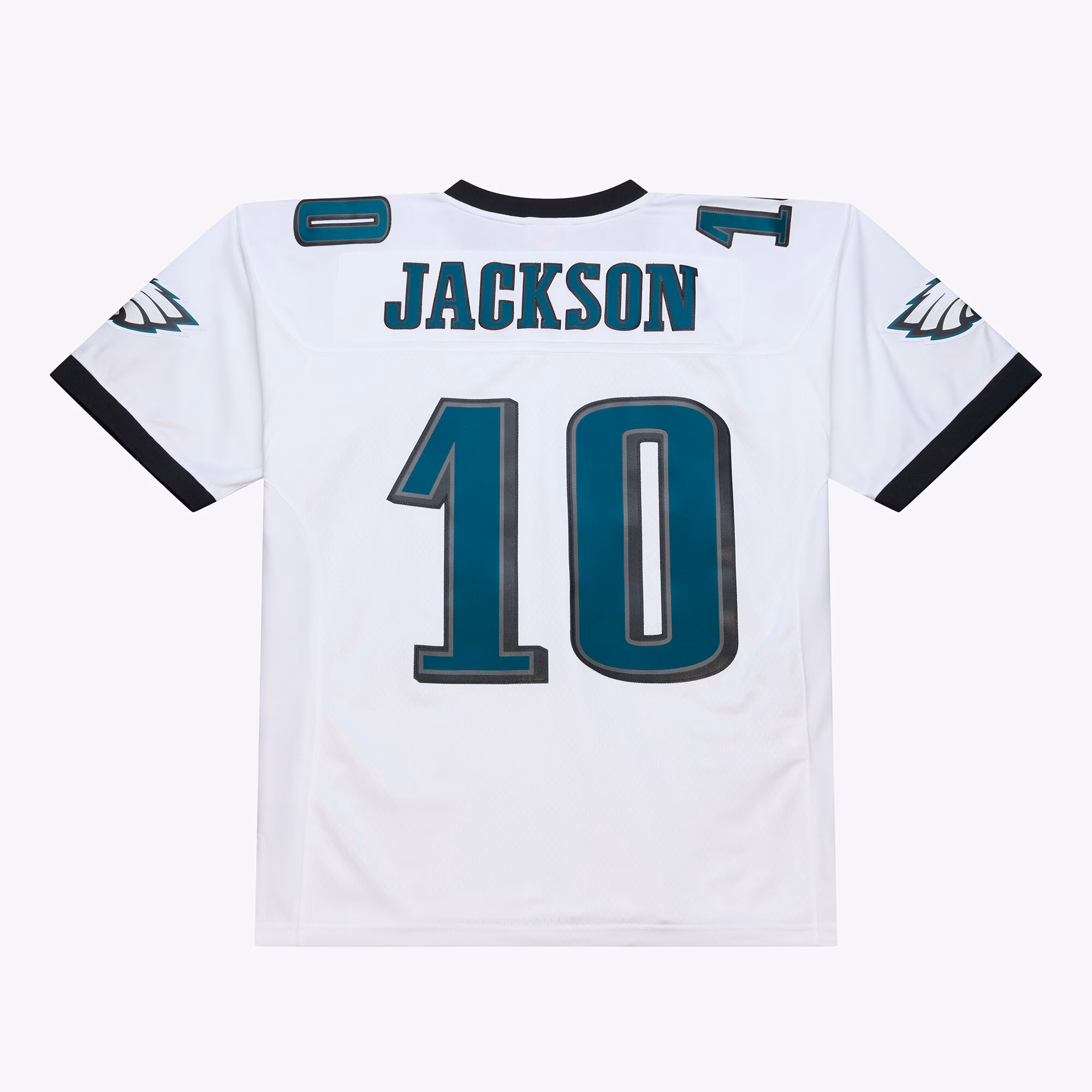 Men's Philadelphia Eagles DeSean Jackson Mitchell & Ness White 2009 Legacy Throwback Replica Jersey
