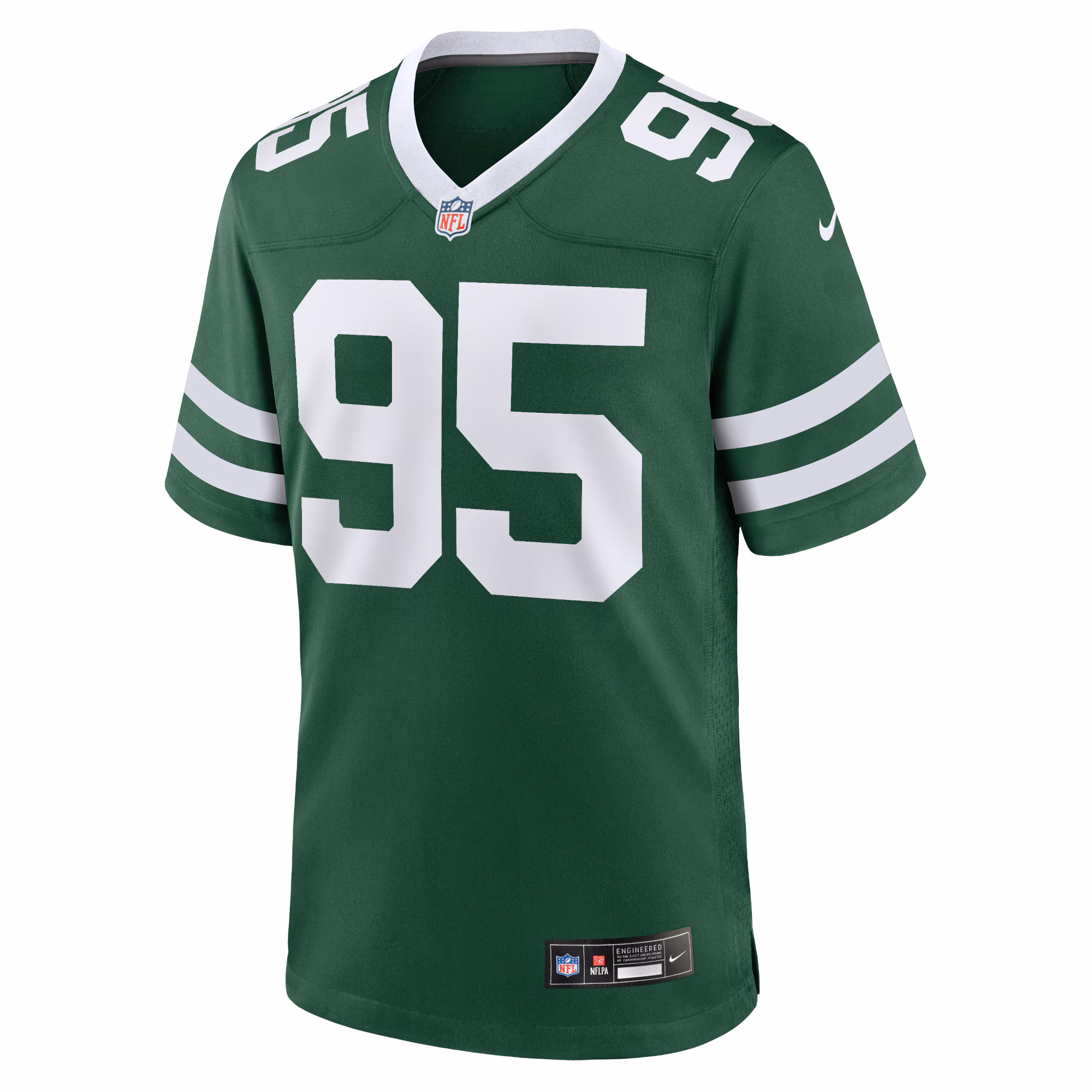 Men's New York Jets Quinnen Williams  Legacy Green Game Jersey
