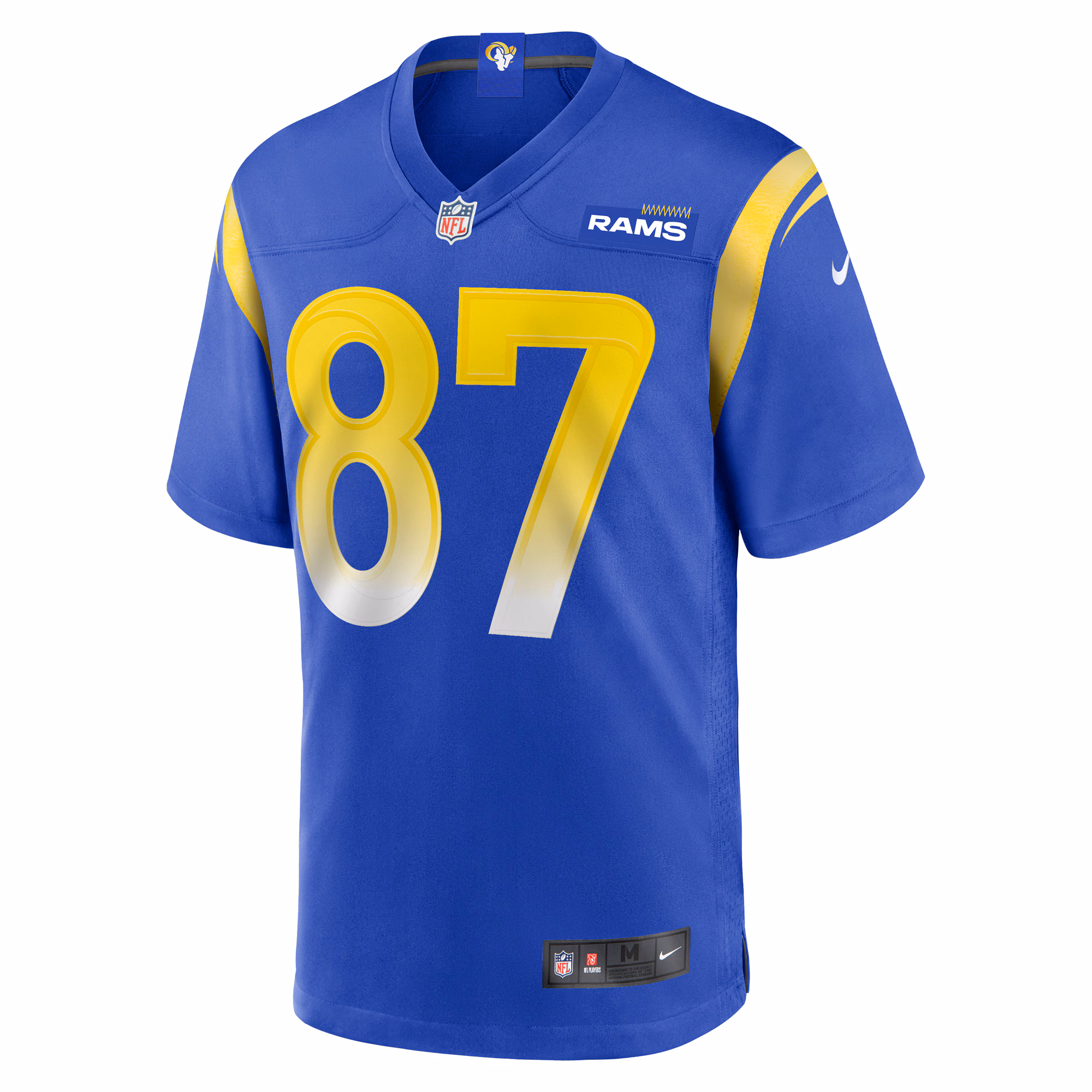 Men's Los Angeles Rams Davis Allen  Royal Home Game Jersey