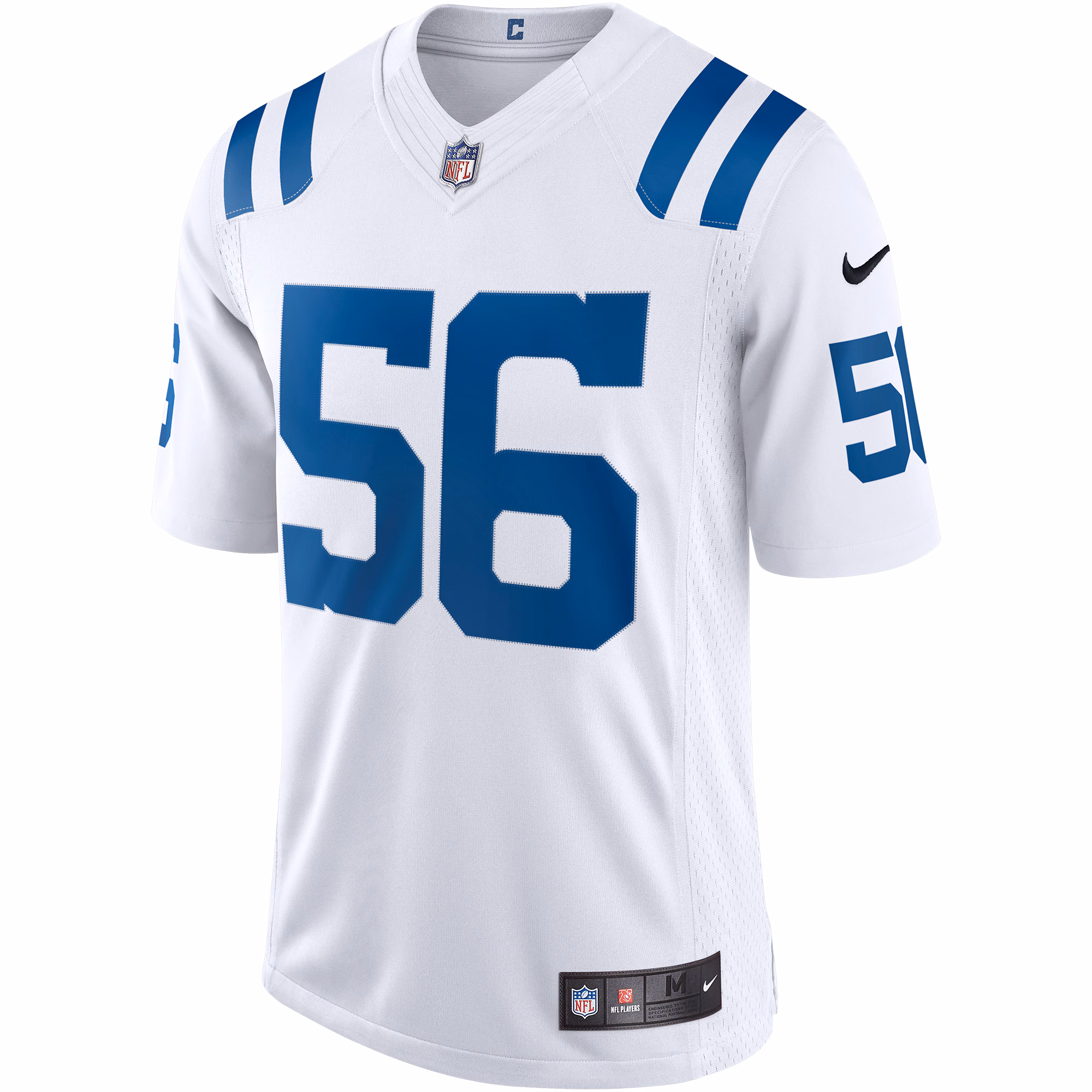 Men's Indianapolis Colts Quenton Nelson  White Vapor Limited Jersey