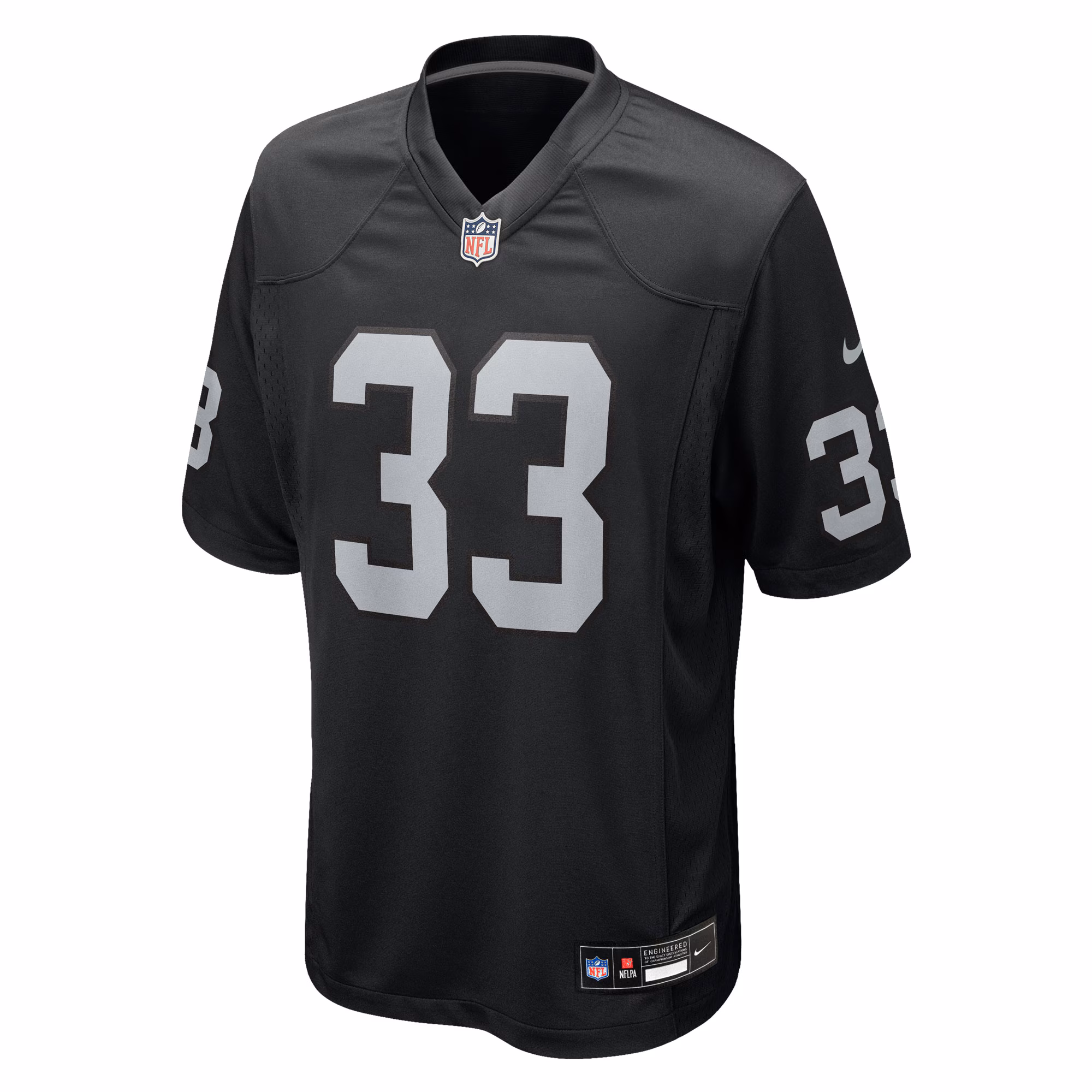 Men's Las Vegas Raiders Jamal Adams  Black Team Game Jersey