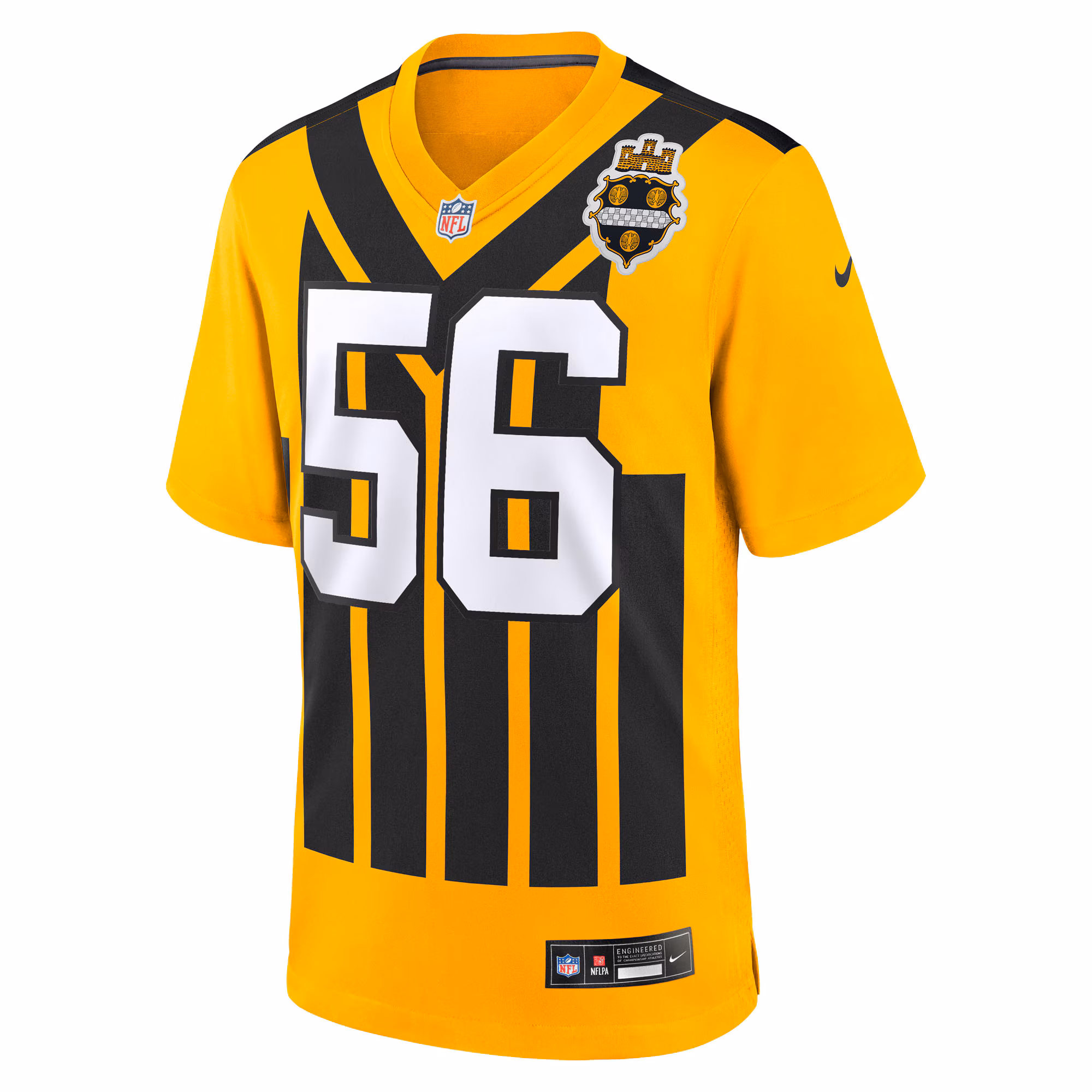 Men's Pittsburgh Steelers Alex Highsmith  Gold Alternate Game Jersey