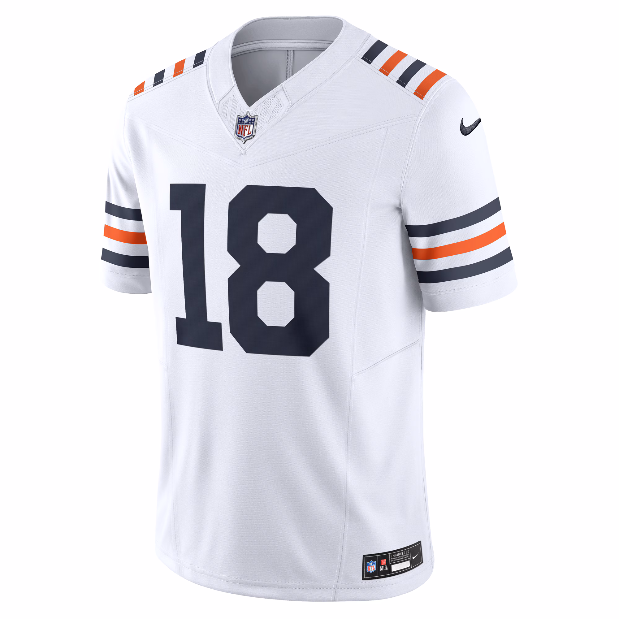 Men's Chicago Bears Caleb Williams  White Vapor F.U.S.E. Limited Jersey