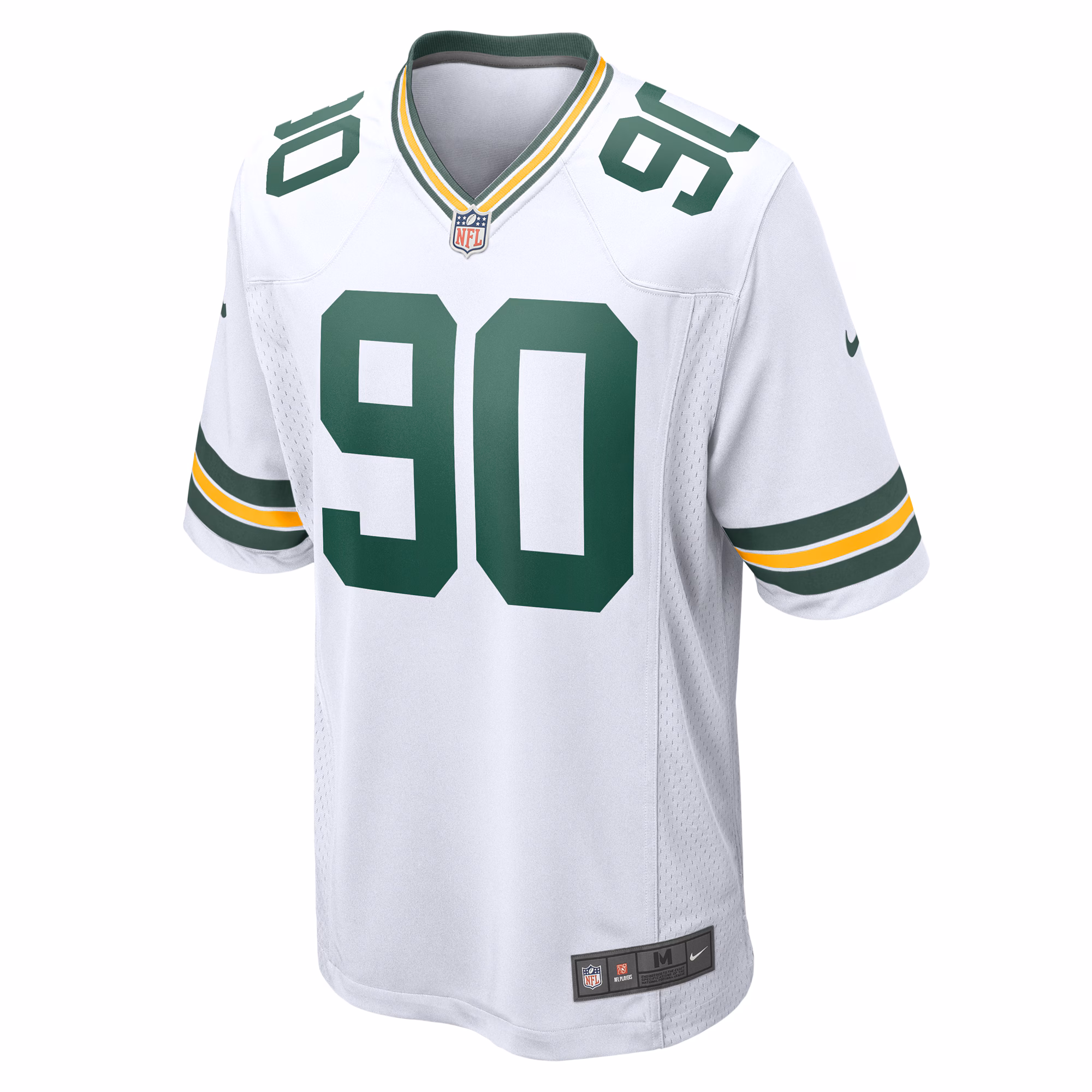 Men's Green Bay Packers Lukas Van Ness  White Game Jersey