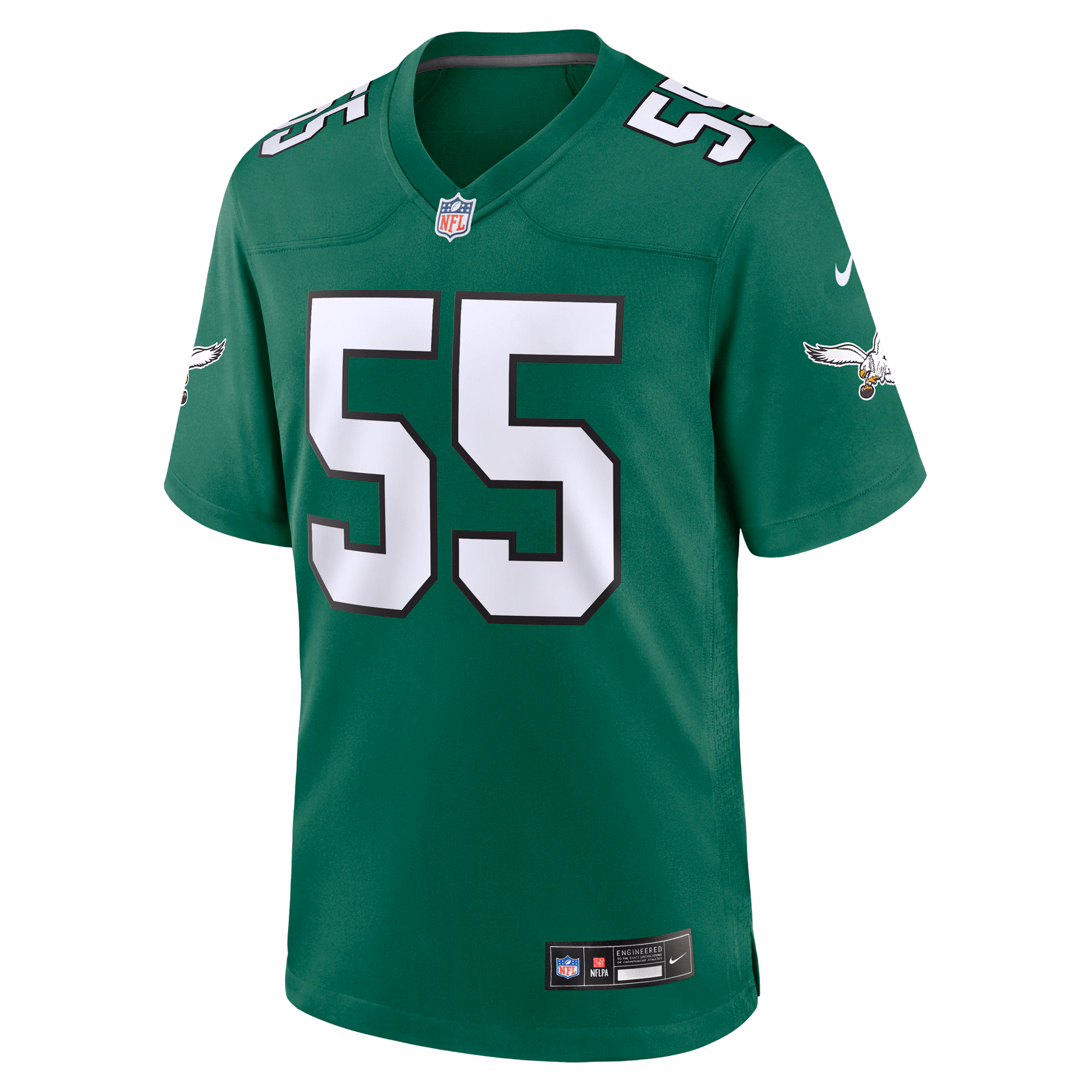Men's Philadelphia Eagles Brandon Graham  Kelly Green Alternate Game Jersey