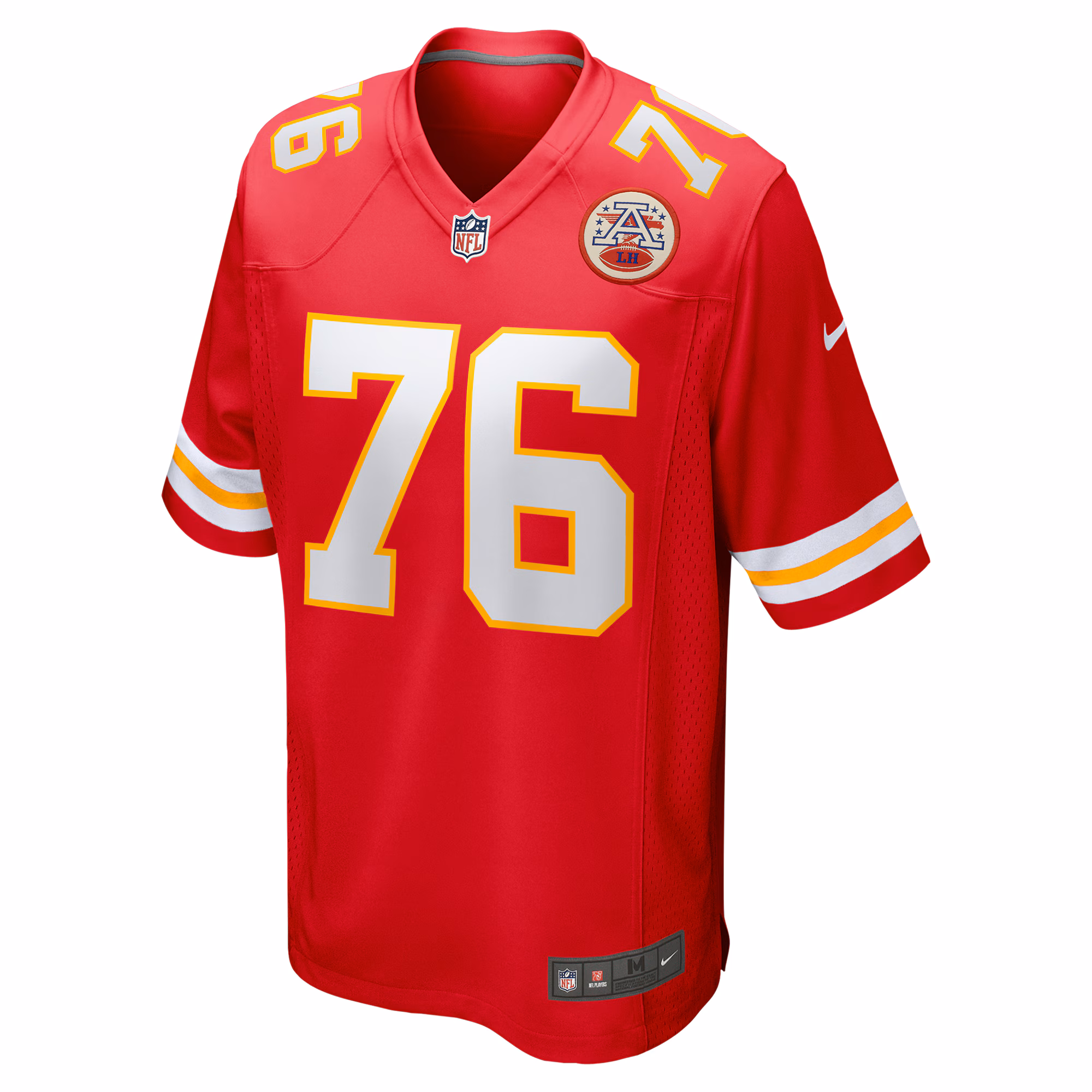 Men's Kansas City Chiefs Kingsley Suamataia  Red Game Jersey