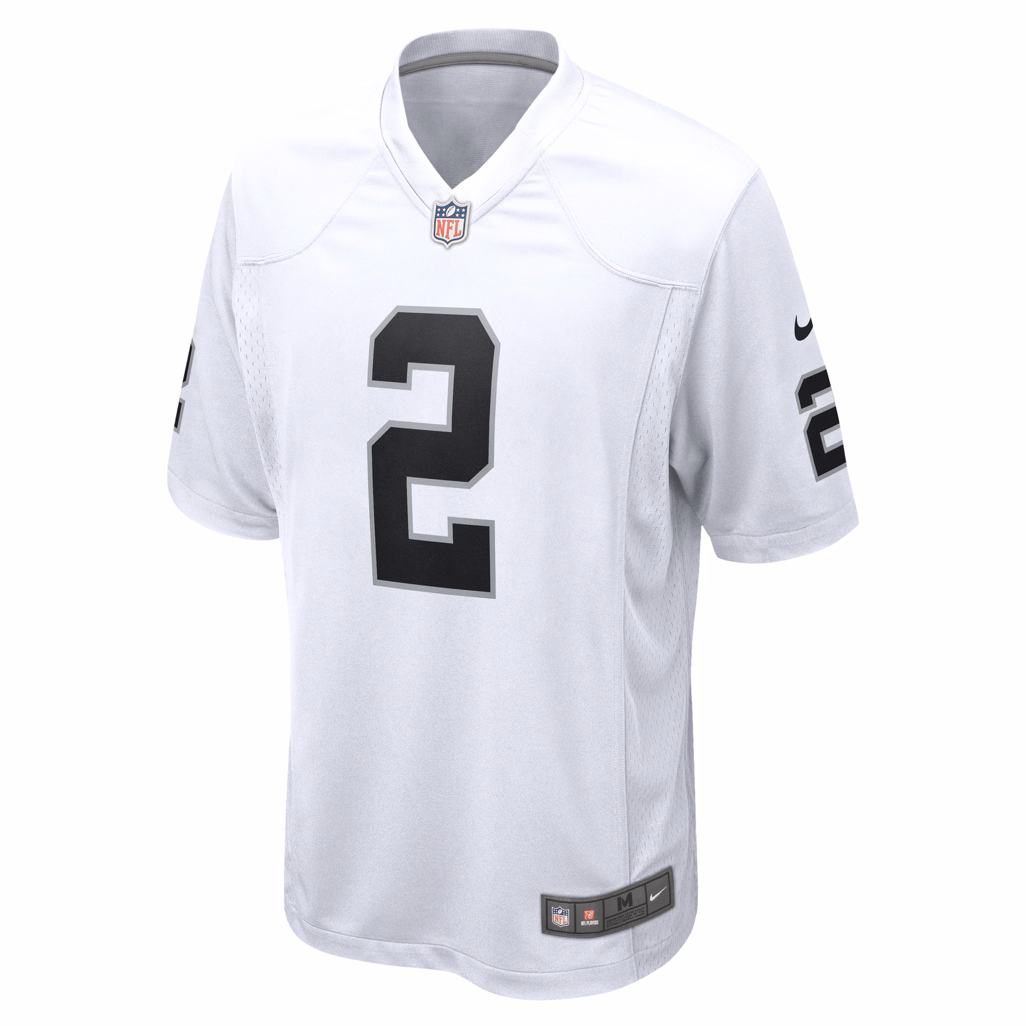 Men's Las Vegas Raiders Ashton Jeanty  White Game Jersey