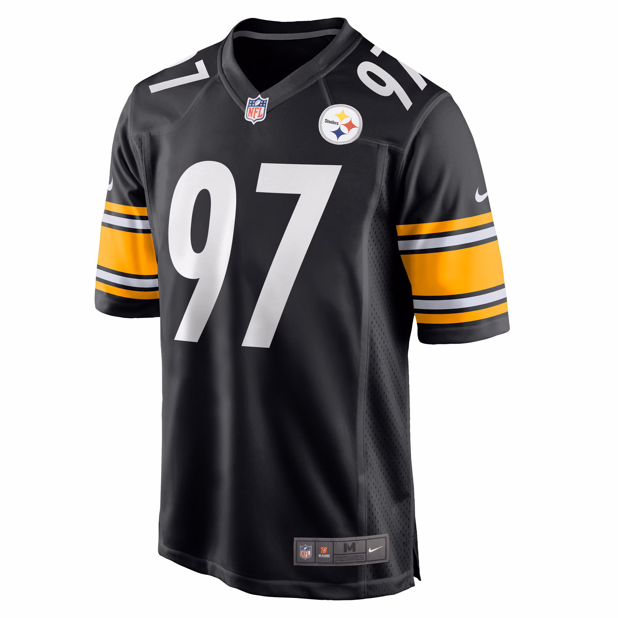 Men's Pittsburgh Steelers Cameron Heyward  Black Game Jersey