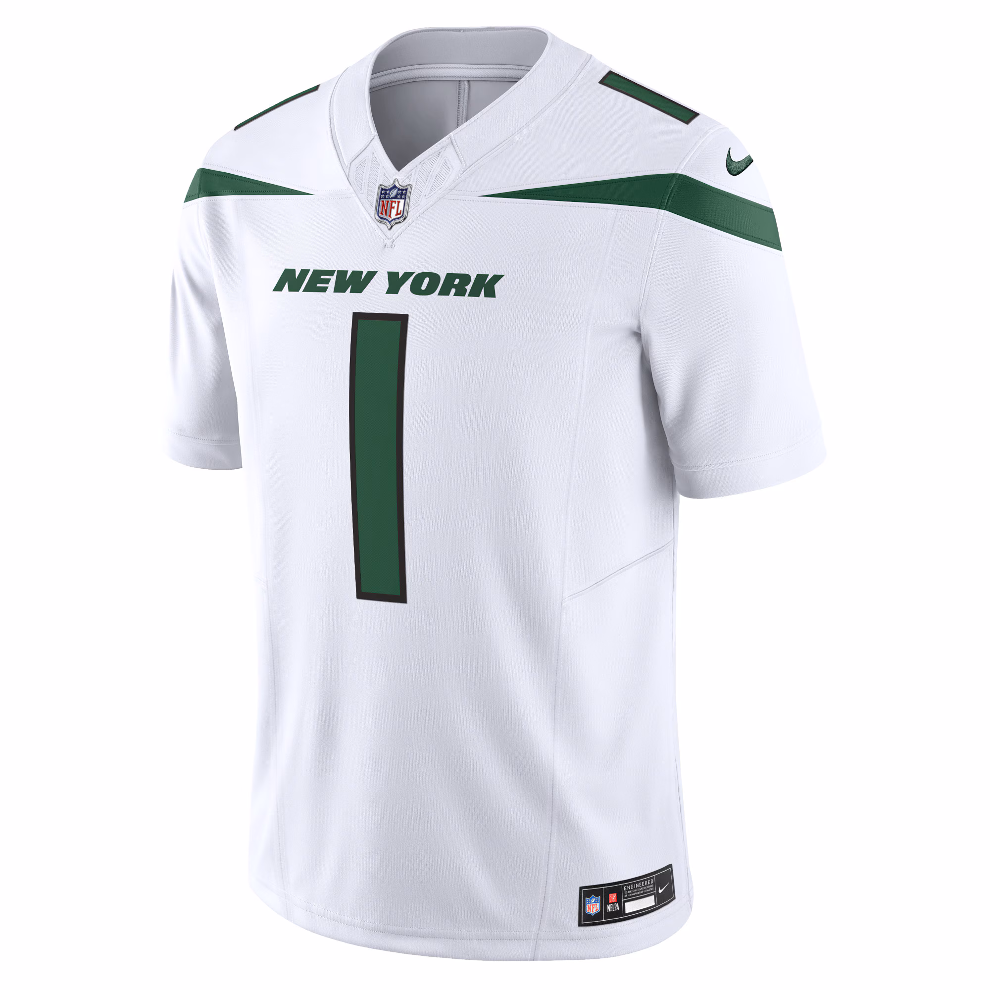 Men's New York Jets Ahmad Sauce Gardner  White Vapor F.U.S.E. Limited Jersey
