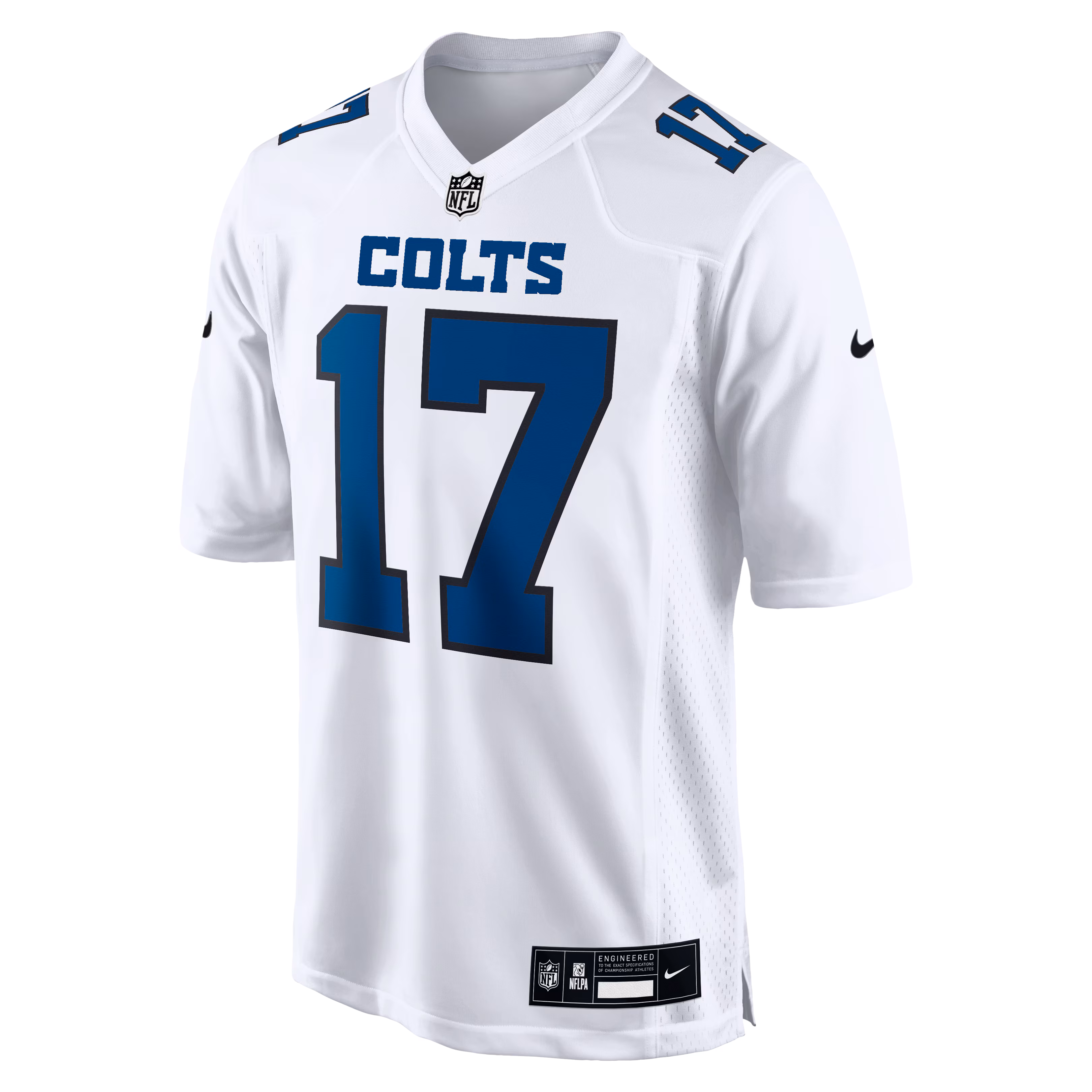 Men's Indianapolis Colts Daniel Jones  Tundra White Fashion Game Jersey