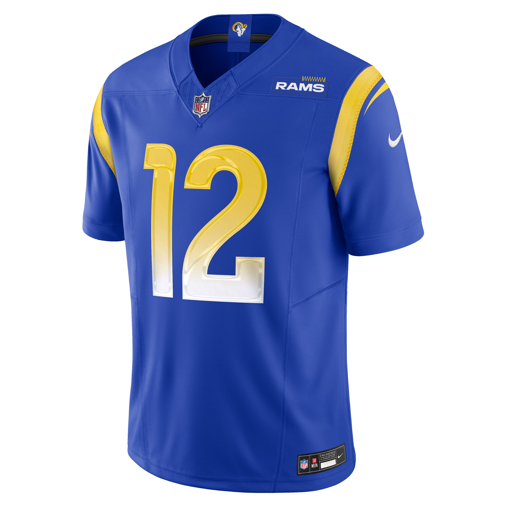 Men's Los Angeles Rams Puka Nacua  Royal Vapor F.U.S.E. Limited Player Jersey