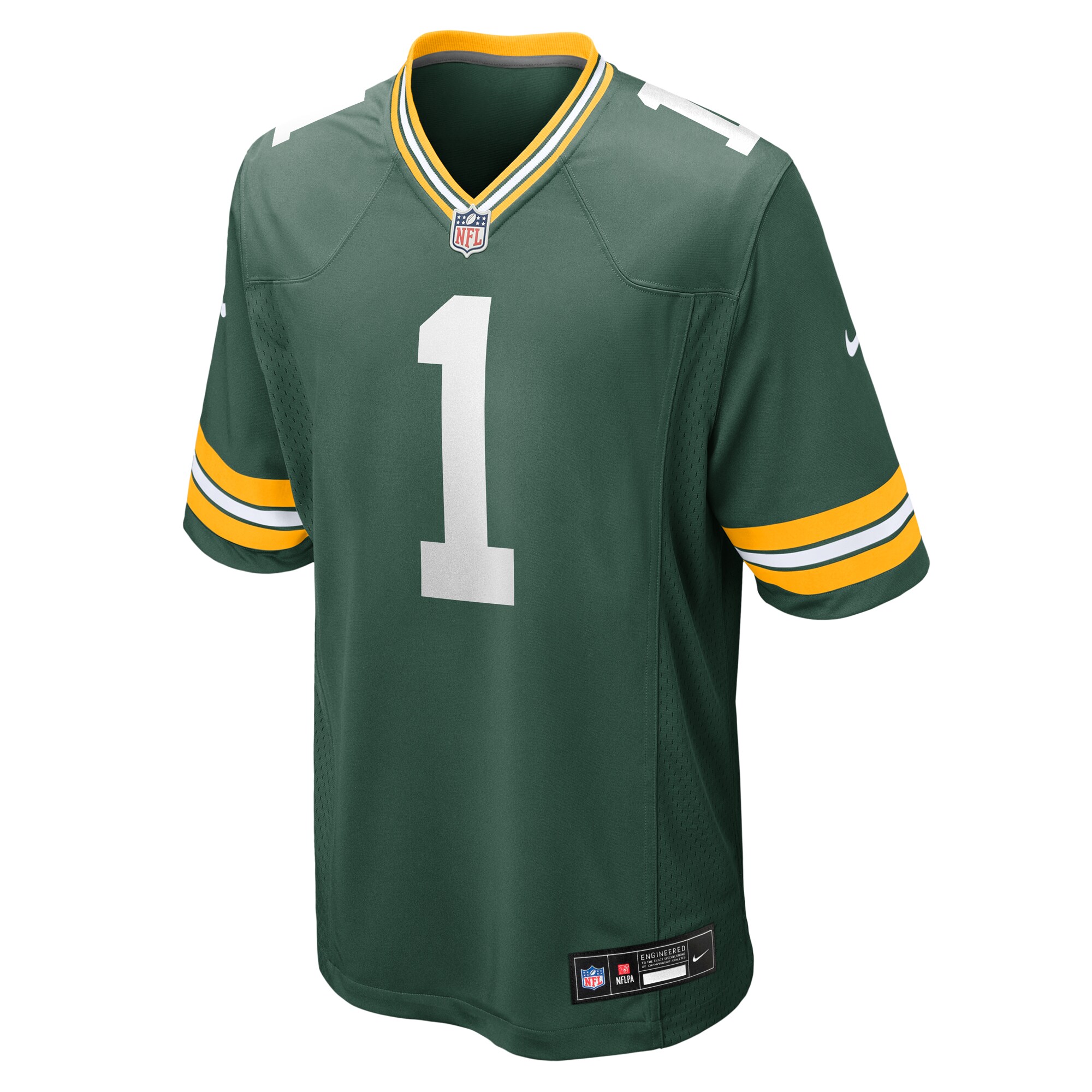 Men's Green Bay Packers Micah Parsons  Green Game Player Jersey