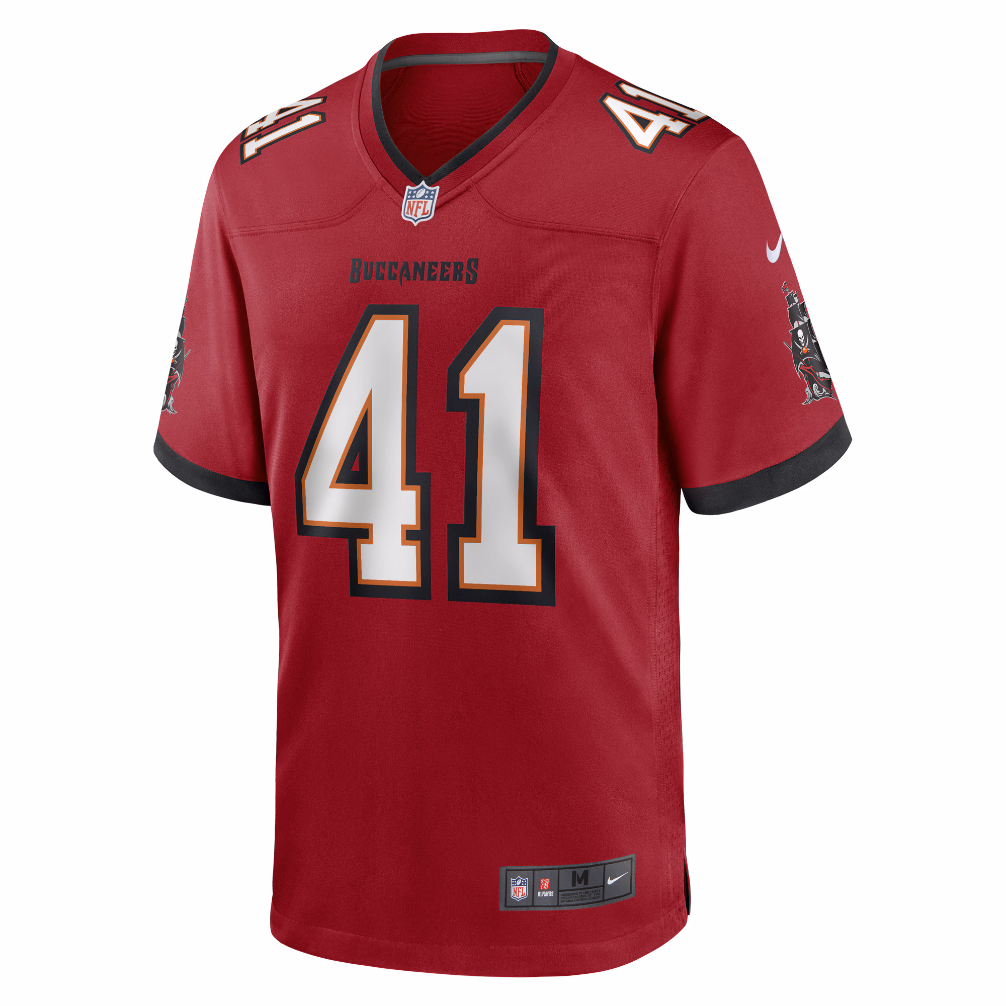 Men's Tampa Bay Buccaneers Ko Kieft  Red Game Player Jersey