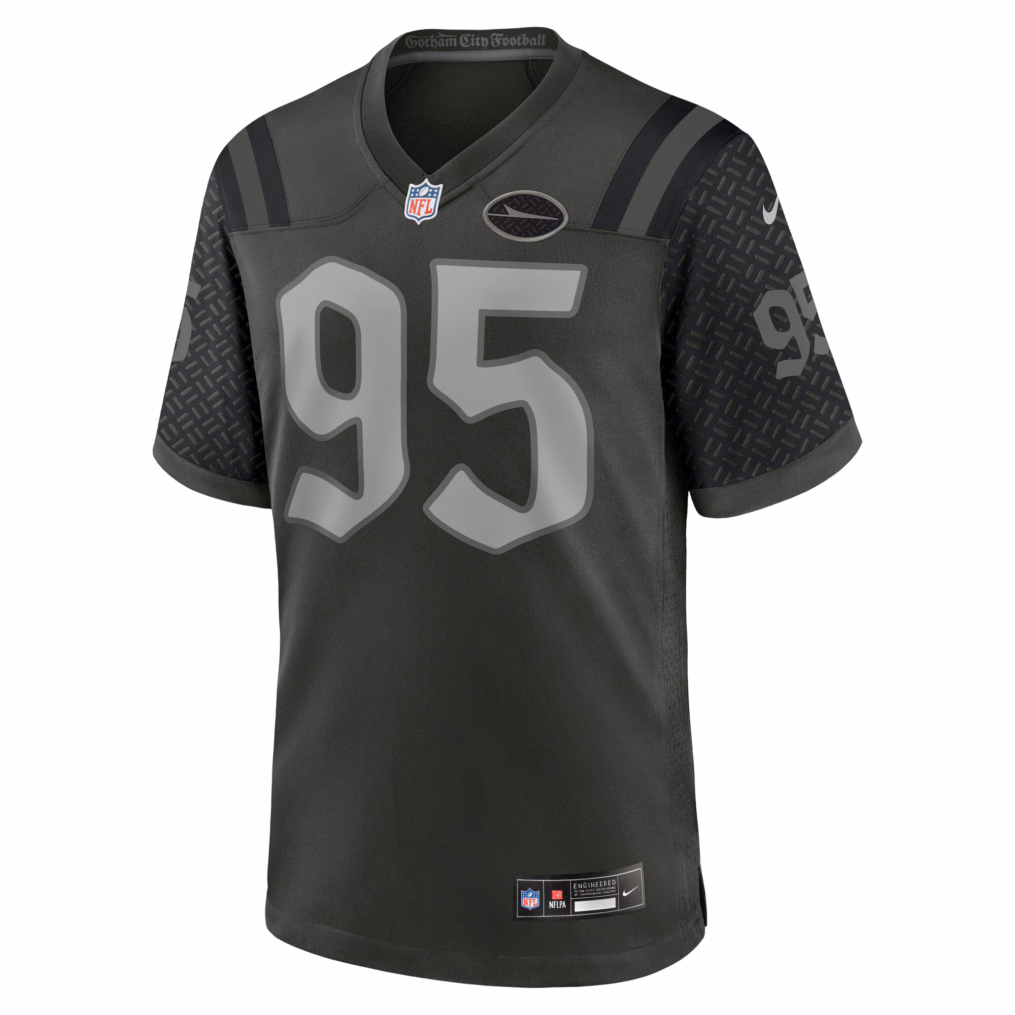 Men's New York Jets Quinnen Williams  Gotham Green 2025 Rivalries Collection Game Jersey
