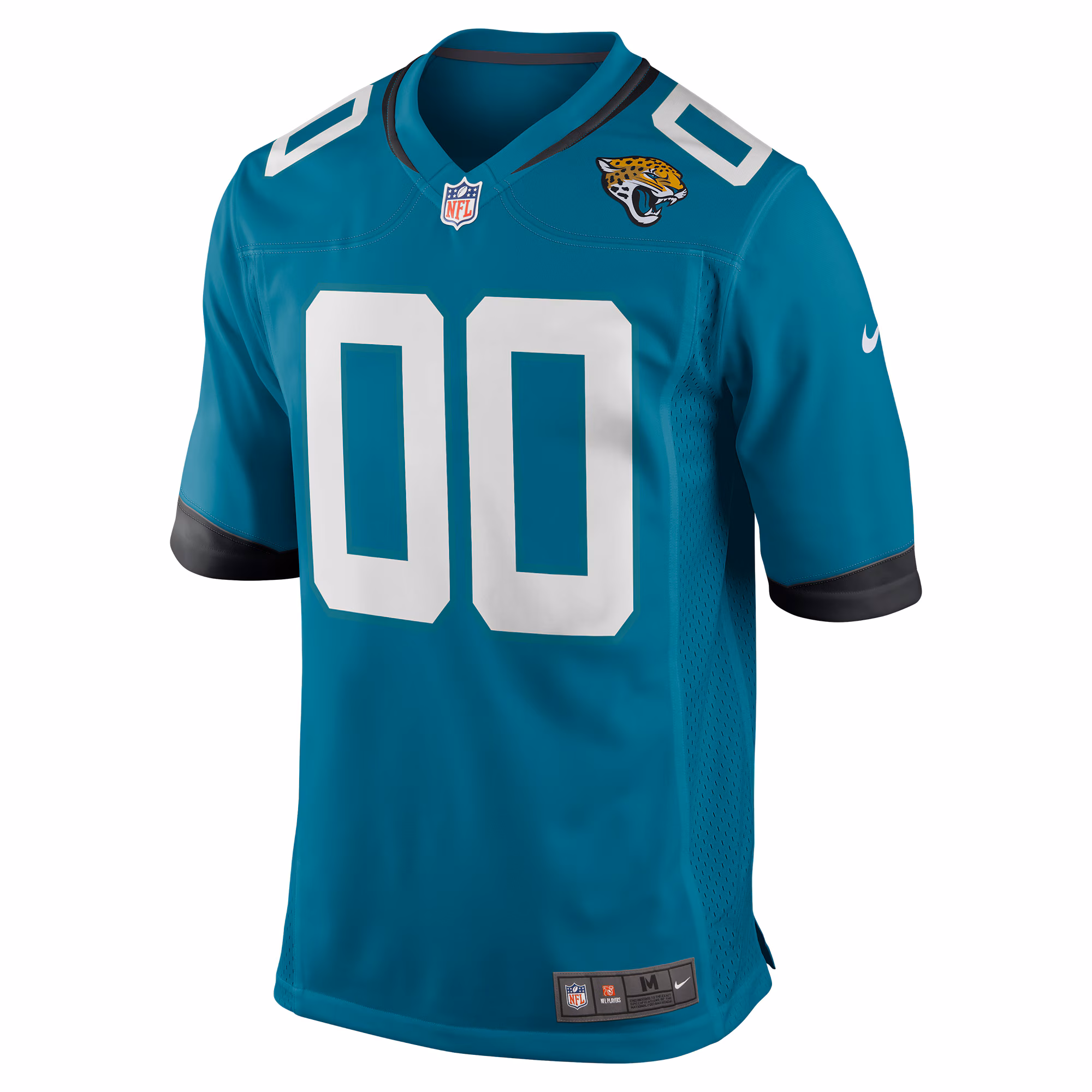 Men's Jacksonville Jaguars  Teal Custom Team Game Jersey
