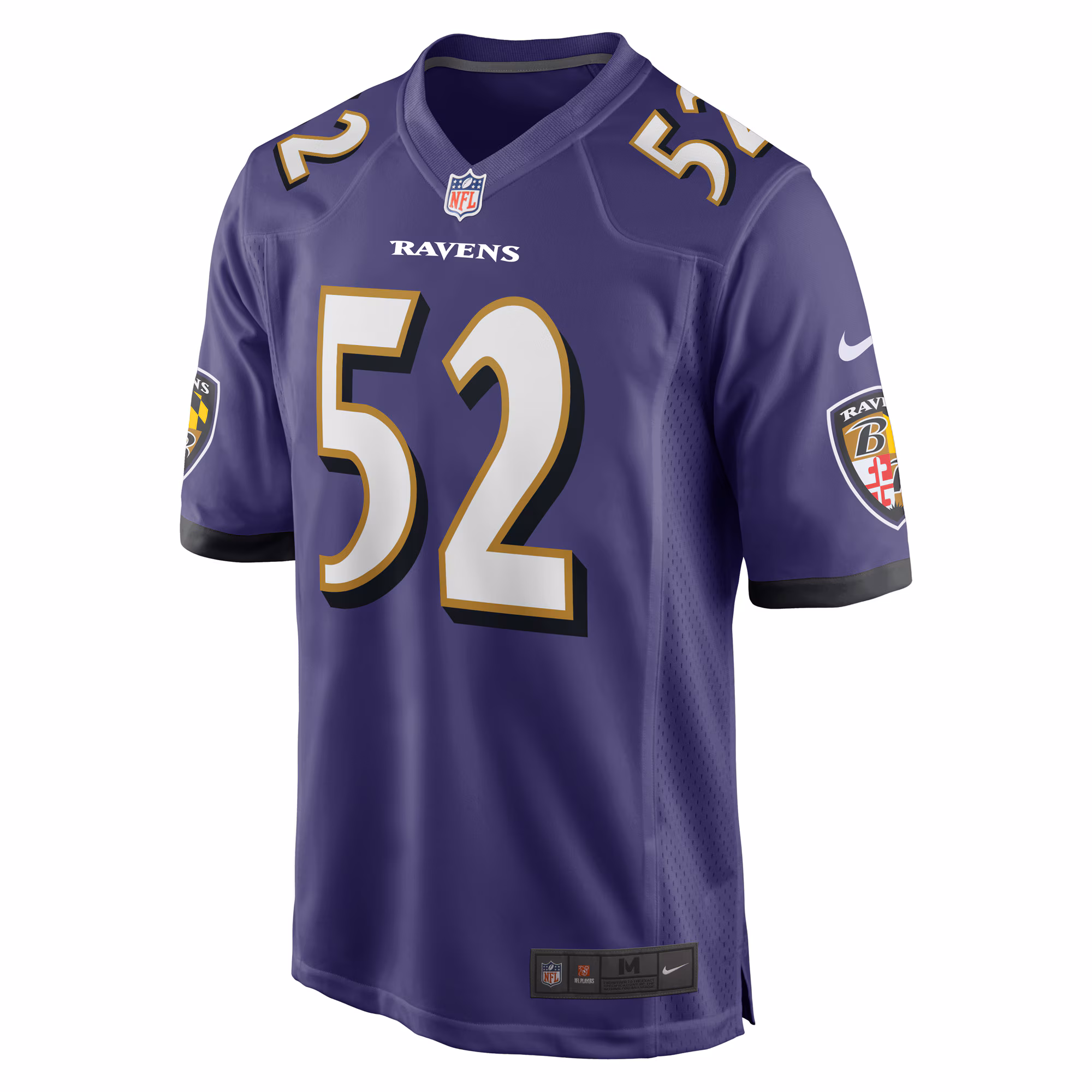 Men's Baltimore Ravens Ray Lewis  Purple Retired Player Jersey