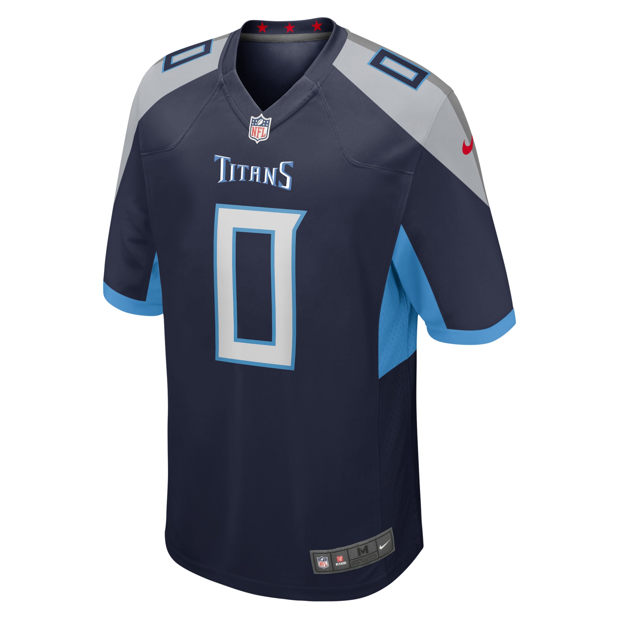 Men's Tennessee Titans Calvin Ridley  Navy Game Player Jersey