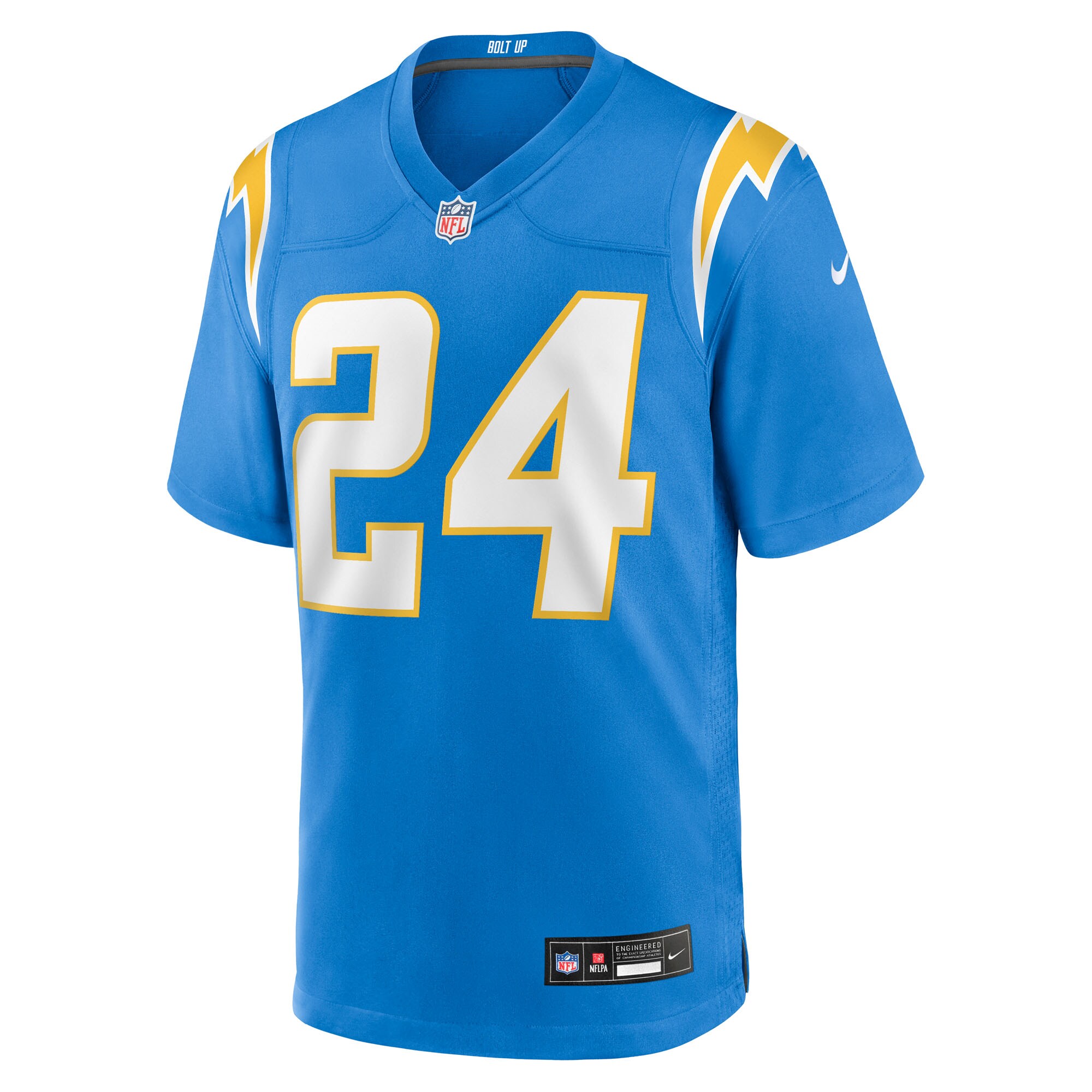 Men's Los Angeles Chargers Benjamin St-Juste  Powder Blue Team Game Jersey