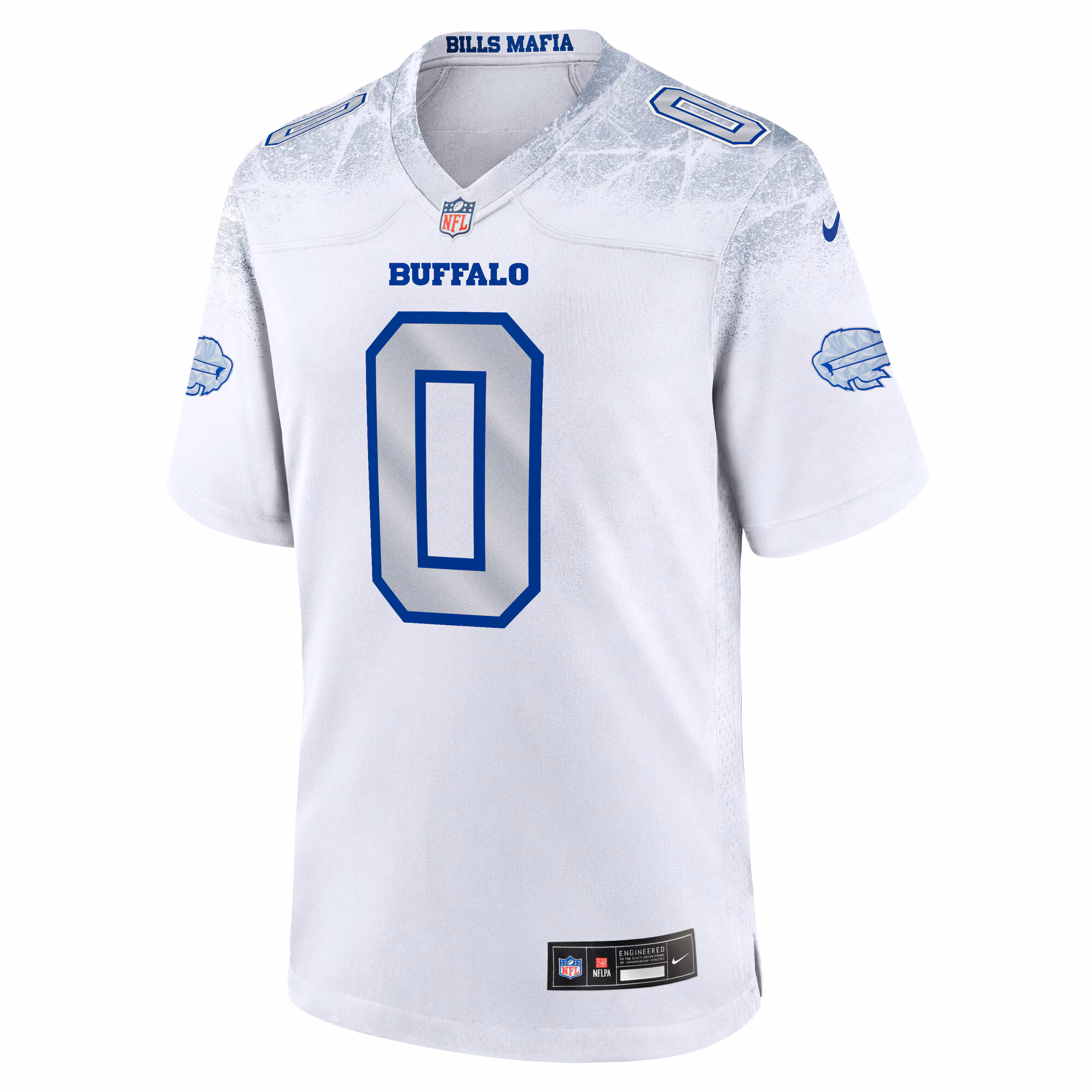 Men's Buffalo Bills Keon Coleman  White 2025 Rivalries Collection Game Jersey