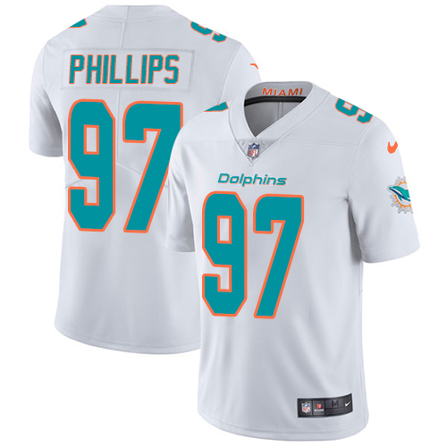 Miami Dolphins #97 Jordan Phillips White Youth Stitched Vapor Untouchable Limited Jersey Youth cheap jerseys for sale - CheapJerseys.Shop