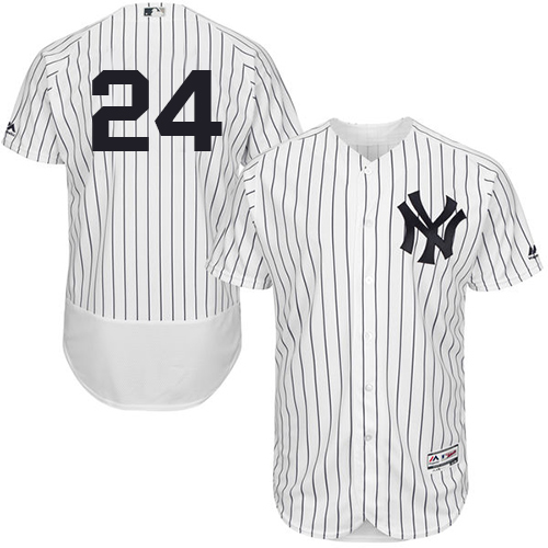 New York Yankees #24 Gary Sanchez White Strip Flexbase Authentic Collection Stitched Jersey Men's cheap jerseys for sale - CheapJerseys.Shop