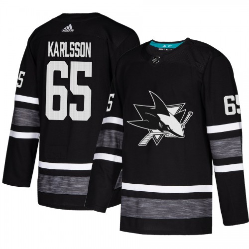 San Jose Sharks #65 Erik Karlsson Black Authentic 2019 All-Star Stitched Jersey Men's cheap jerseys for sale - CheapJerseys.Shop
