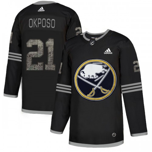 Buffalo Sabres #21 Kyle Okposo Black Authentic Classic Stitched Jersey Men's cheap jerseys for sale - CheapJerseys.Shop