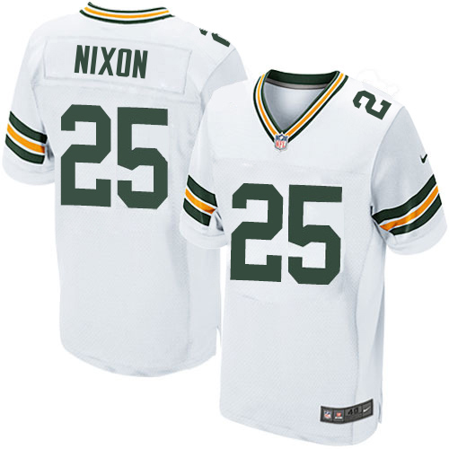Packers #25 Keisean Nixon White Men's Stitched New Elite Jersey cheap jerseys for sale - CheapJerseys.Shop