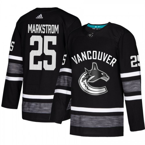 Vancouver Canucks #25 Jacob Markstrom Black 2019 All-Star Game Parley Authentic Stitched Jersey Men's cheap jerseys for sale - CheapJerseys.Shop
